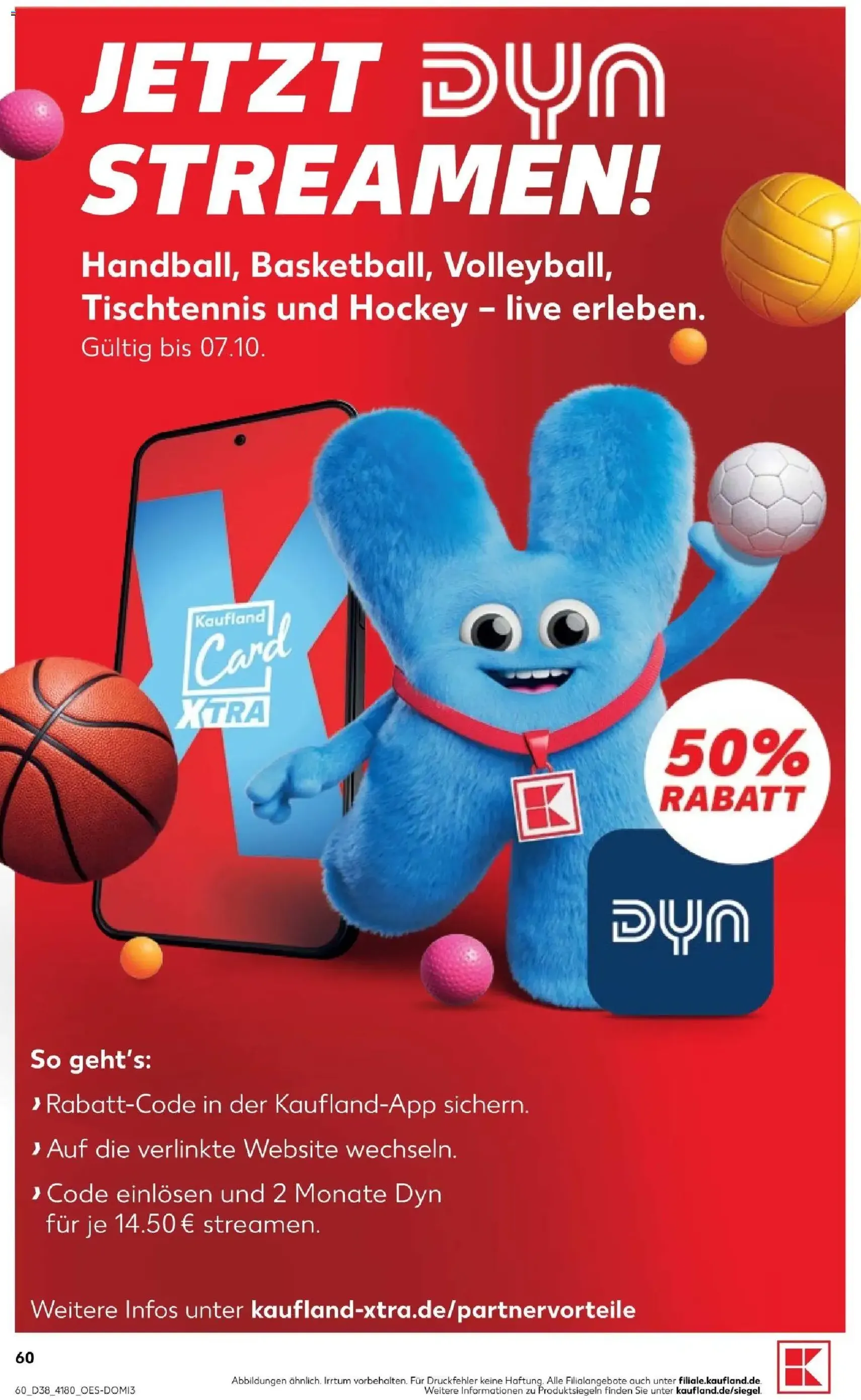 Kaufland Prospekt - Gültiger Prospekt ab 17.09.2026, Seite 60 von insgesamt 66
