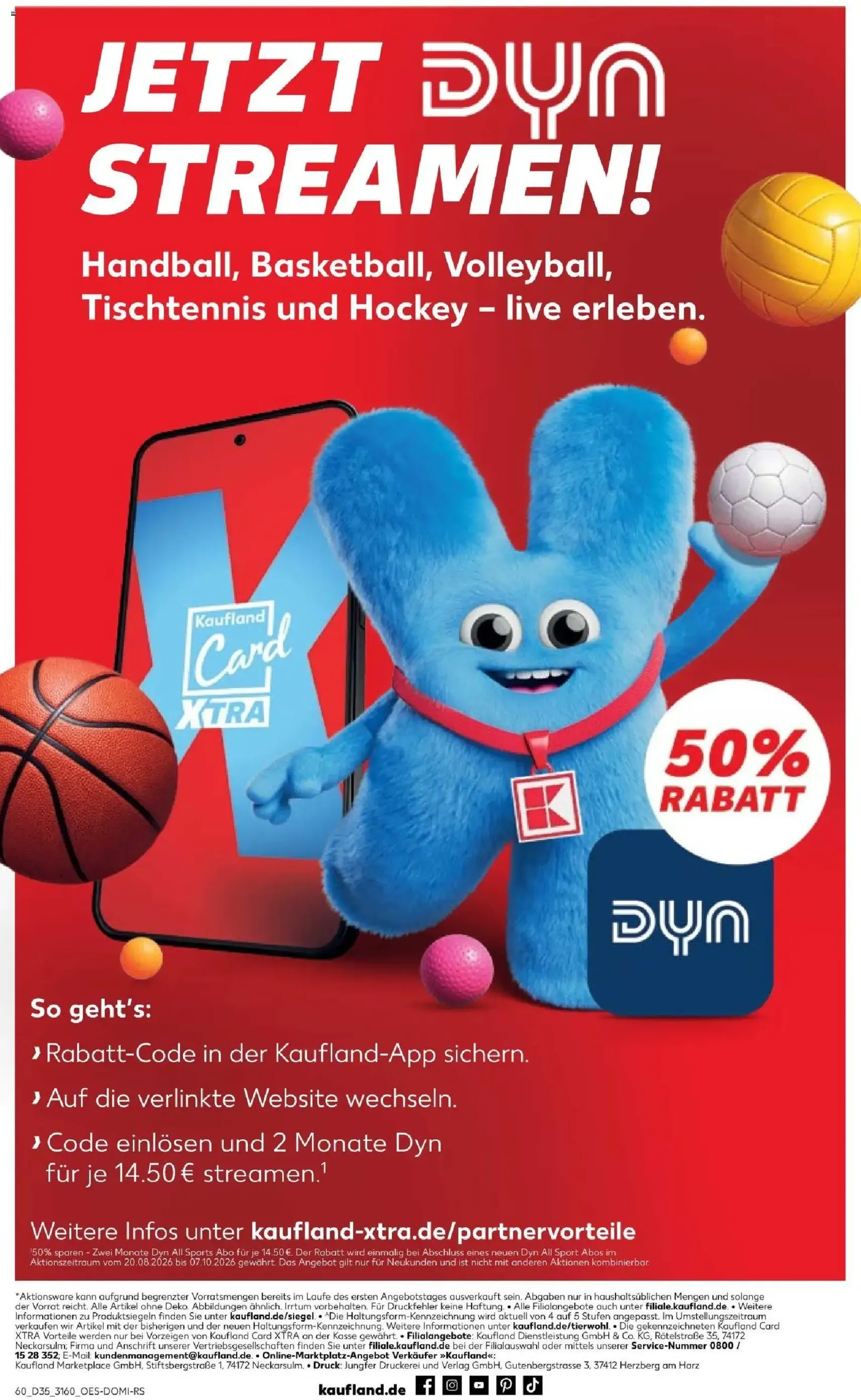 Kaufland Prospekt - Gültiger Prospekt ab 27.08.2026, Seite 60 von insgesamt 60