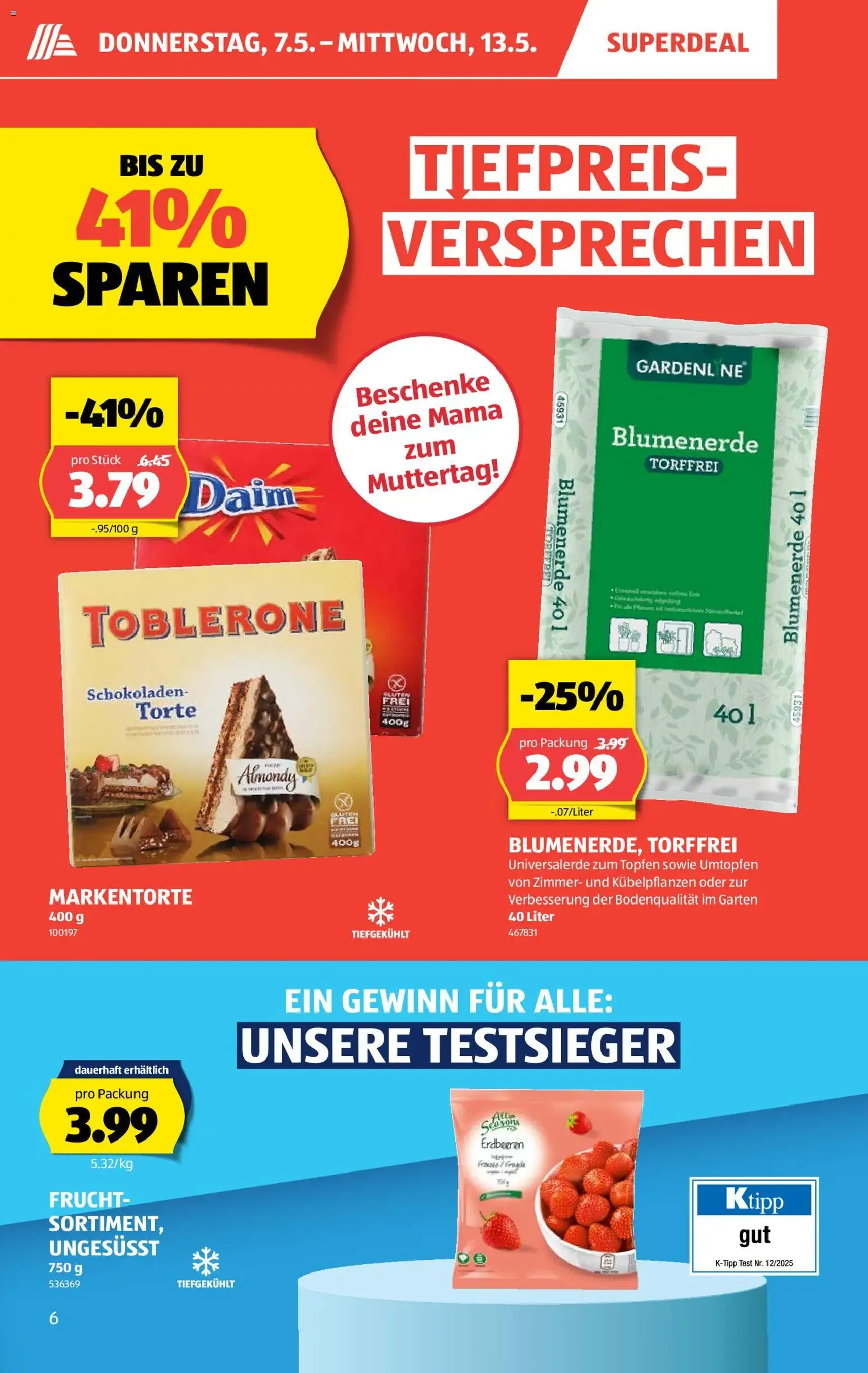 Aldi aktionen - Gültiger Prospekt ab 07.05.2026, Seite 6 von insgesamt 35
