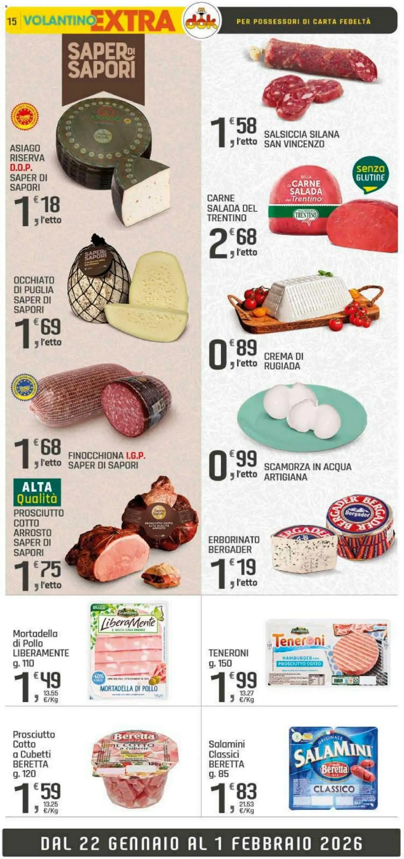 Volantino DOK - volantino valido dal 22/01/2026 pagina 15 di 22
