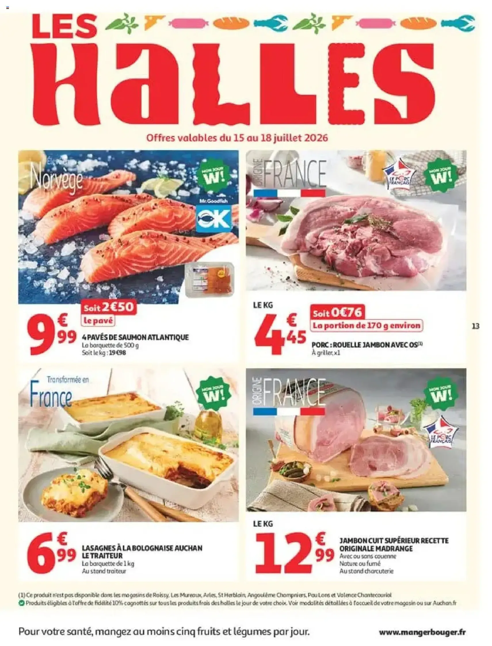 Auchan prospectus - brochure valable à partir du 15/07/2026, page 13 sur 52