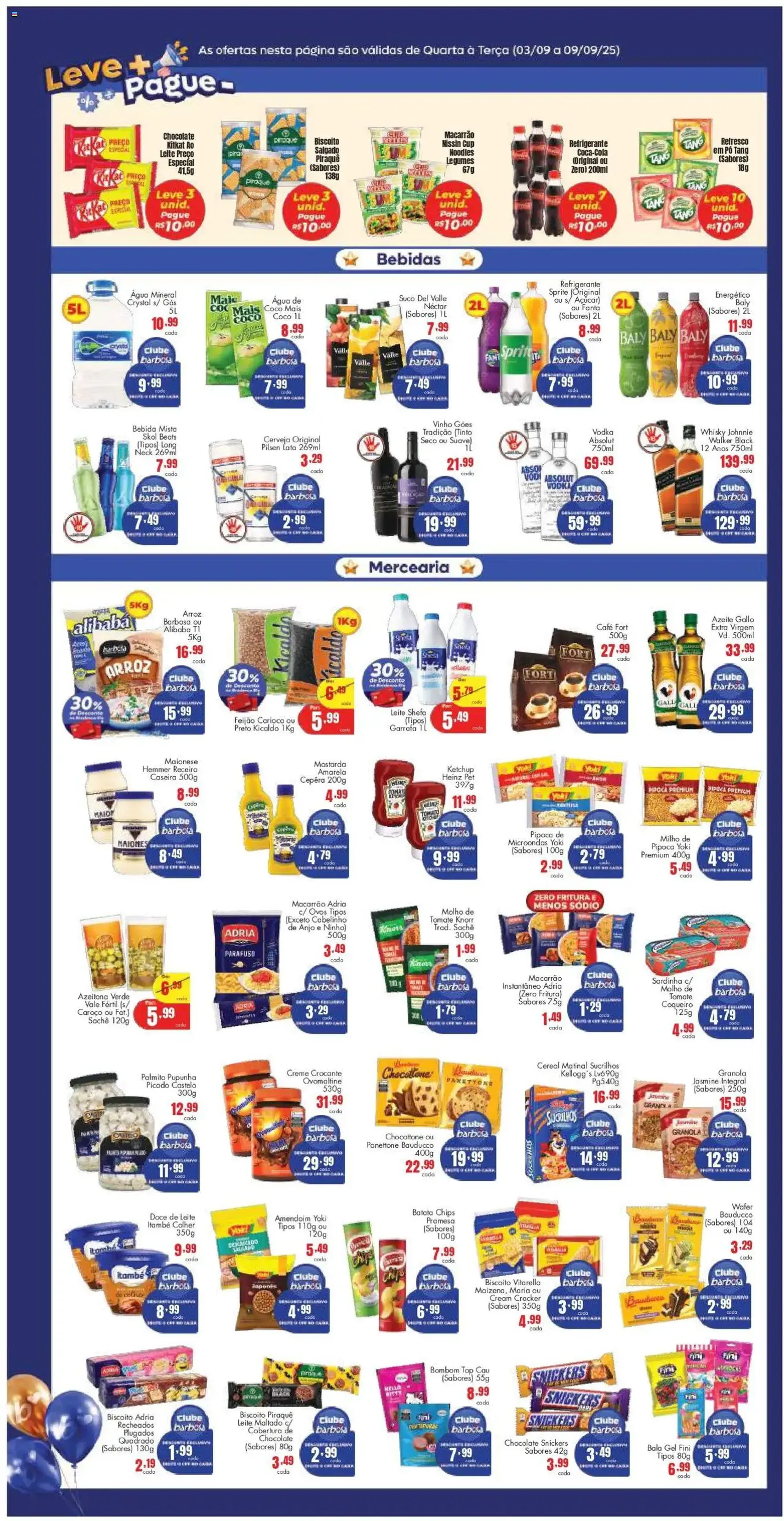 Barbosa Supermercados - Ofertas da semana - folheto válido a partir de 03/09/2025 página 3 de 4