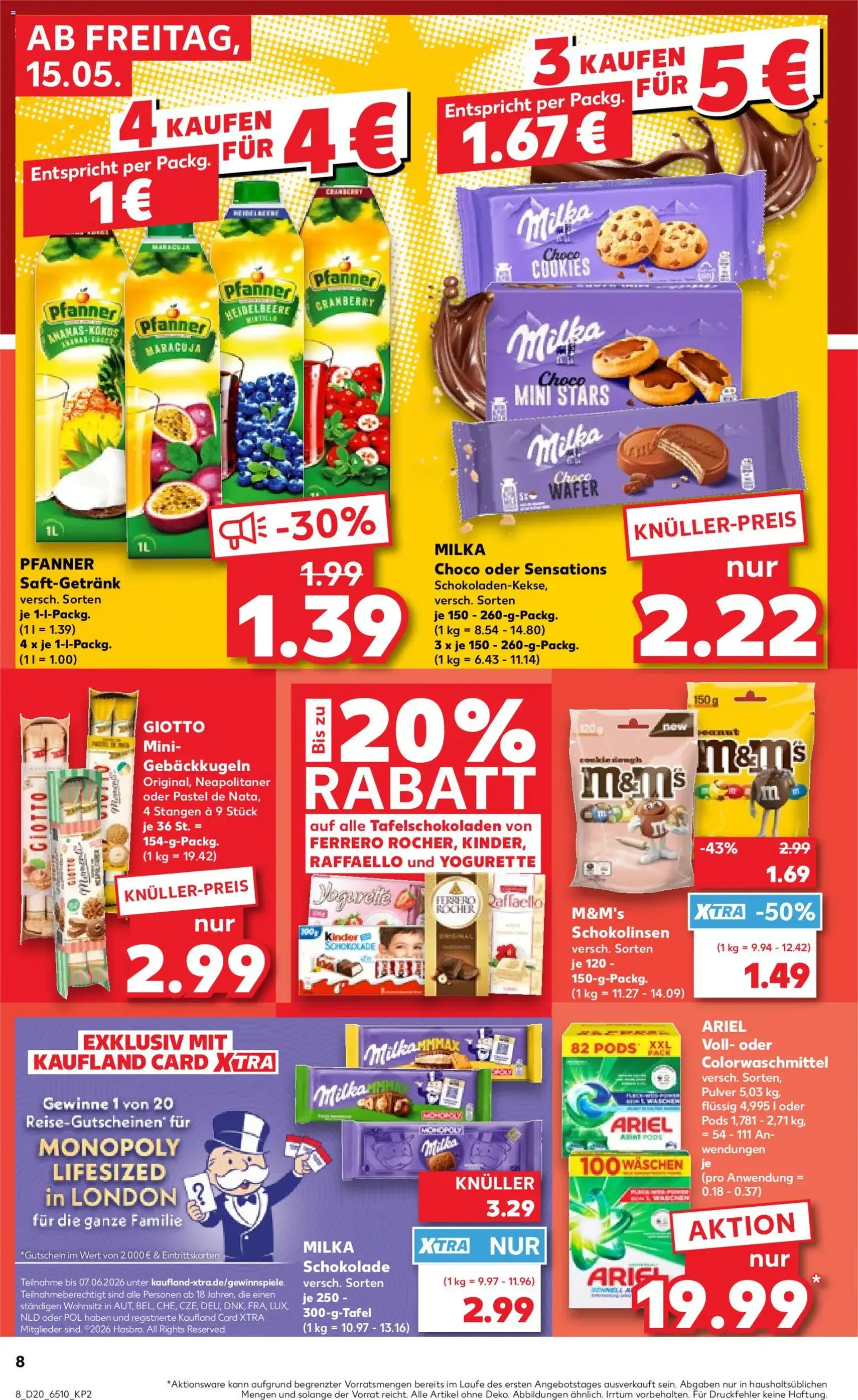 Kaufland DE - DE Folder Köln - geldige folder vanaf 15-05-2026 pagina 8 van 54