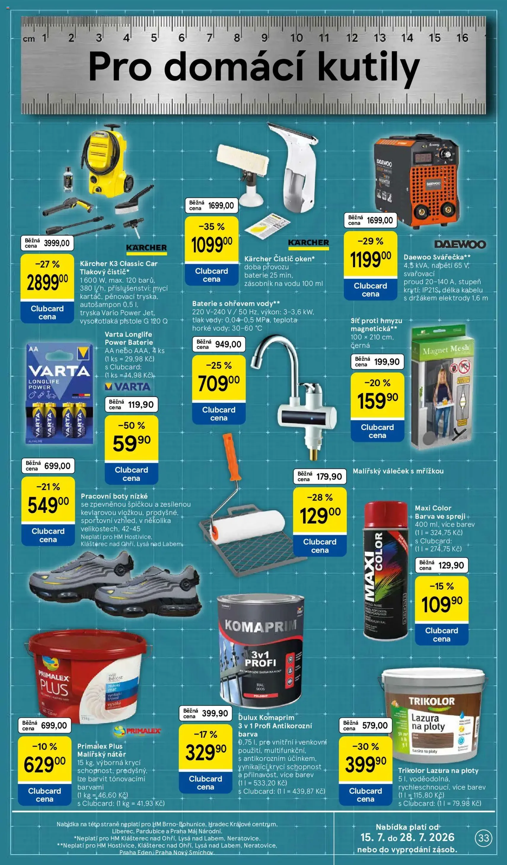 Tesco leták - Hypermarket - platný leták od 15.07.2026 strana 33 z 36