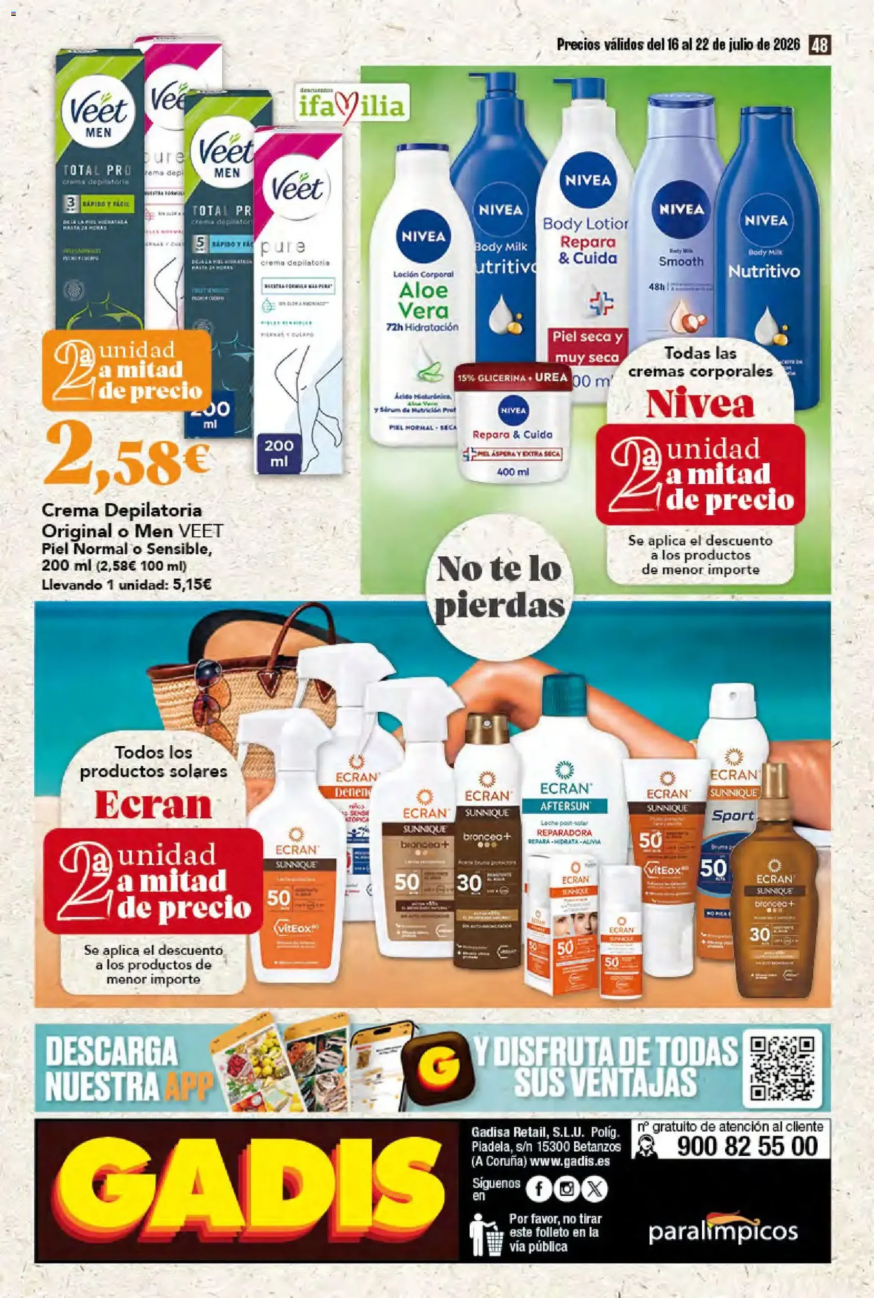 Gadis folleto - folleto válido desde 16/07/2026 página 48 de 48