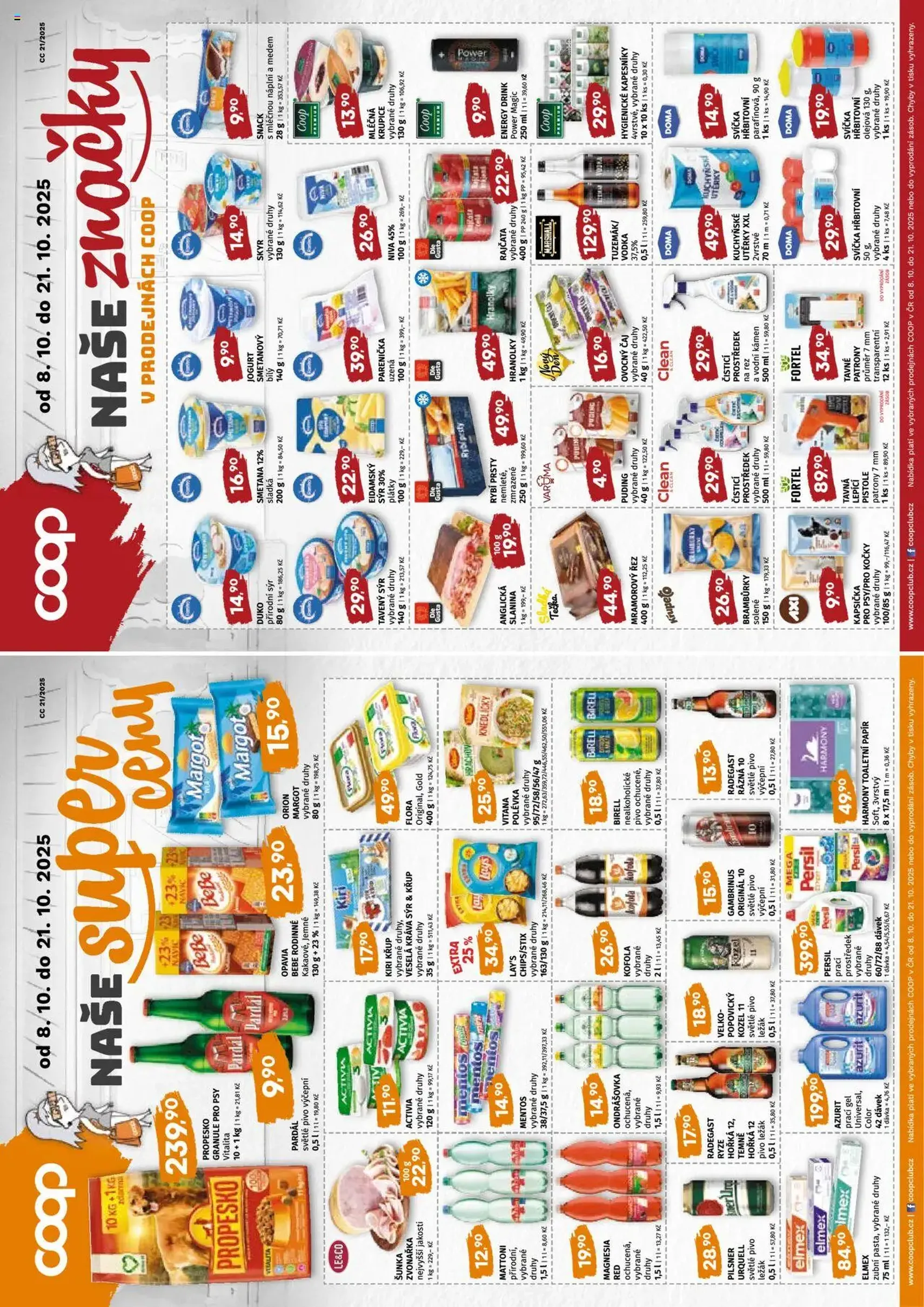 Coop leták - Západočeský region - platný leták od 08.10.2025 strana 4 z 4