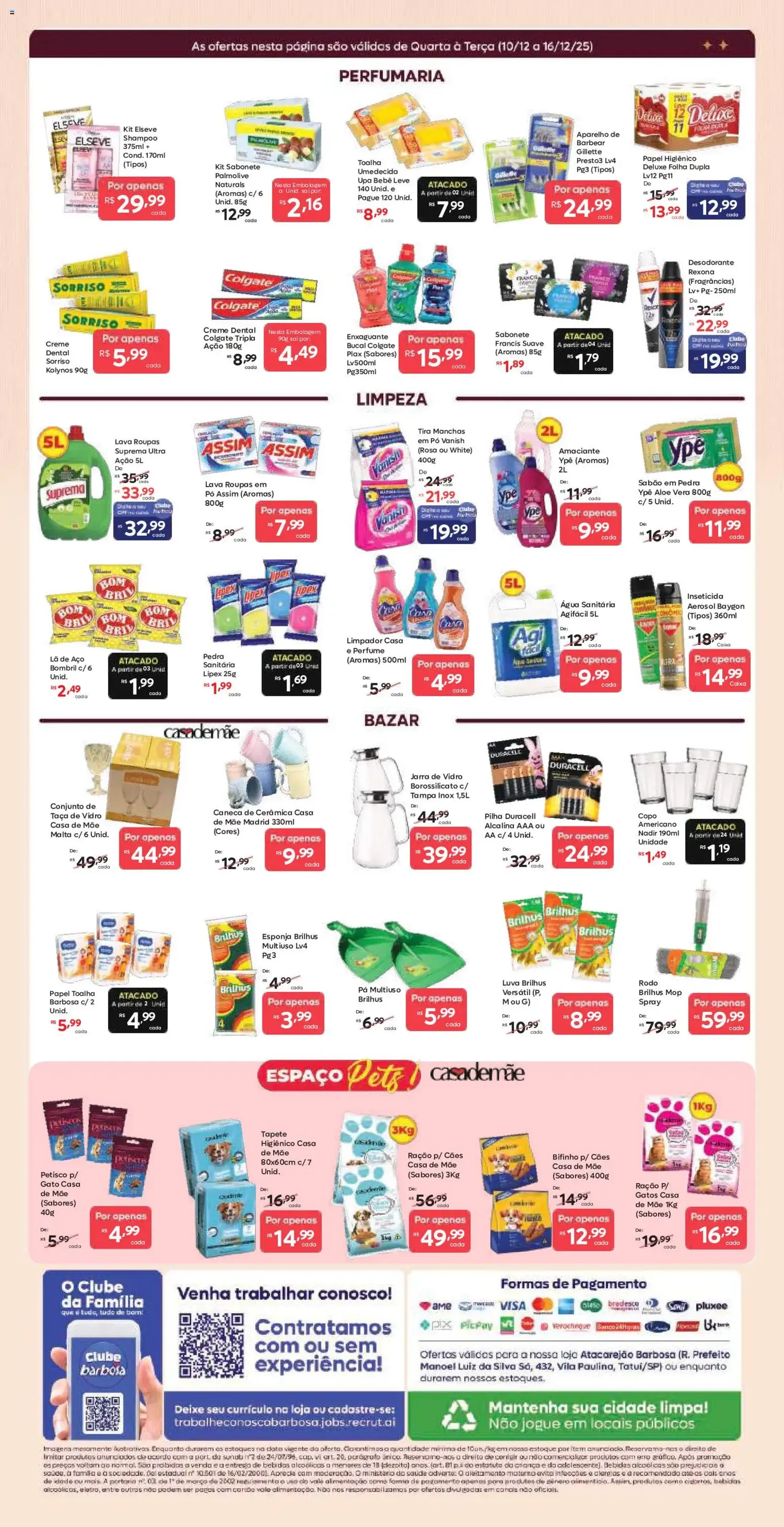 Barbosa Supermercados - Ofertas da semana - folheto válido a partir de 10/12/2025 página 4 de 4