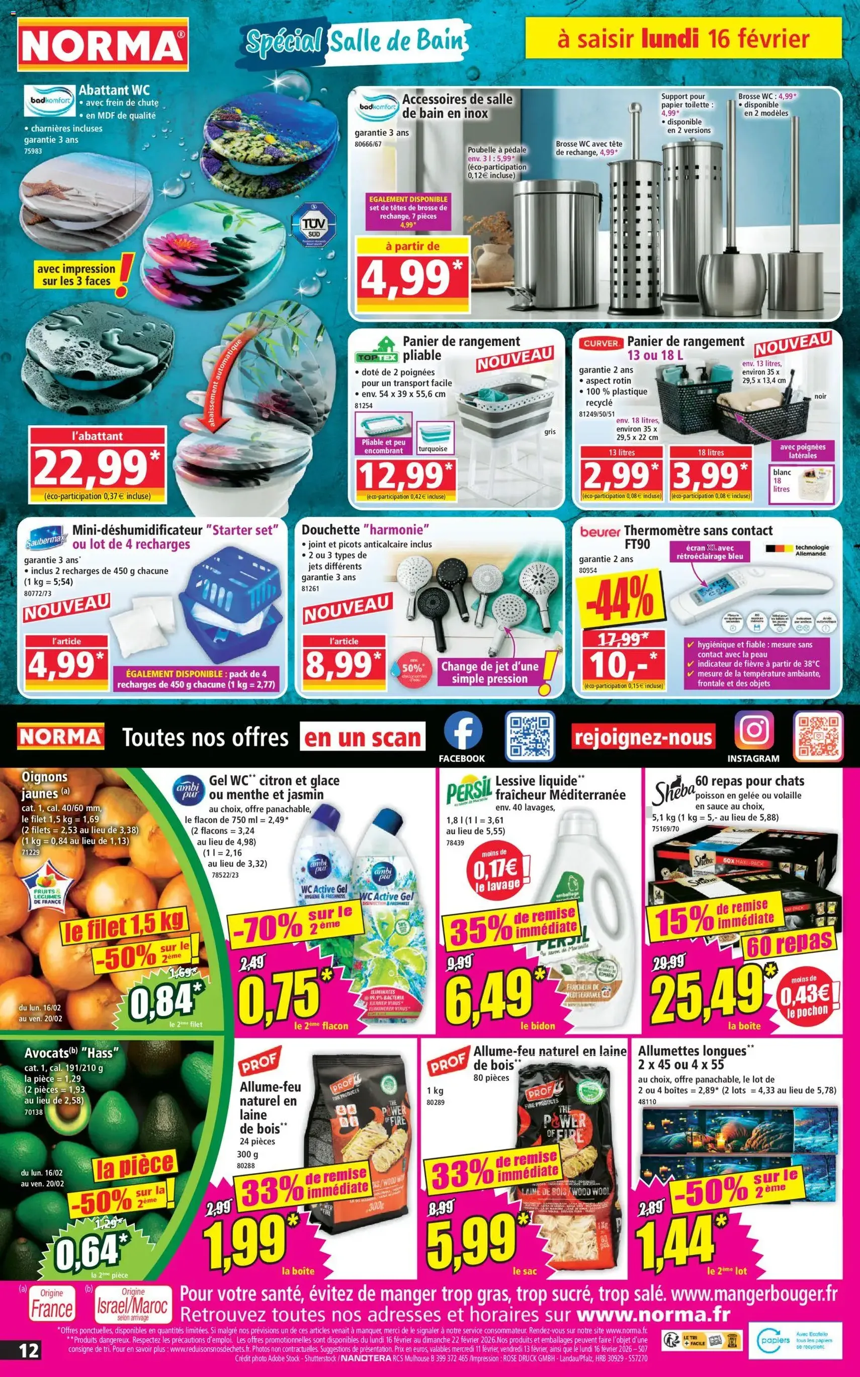Norma catalogue - brochure valable à partir du 11/02/2026, page 12 sur 14
