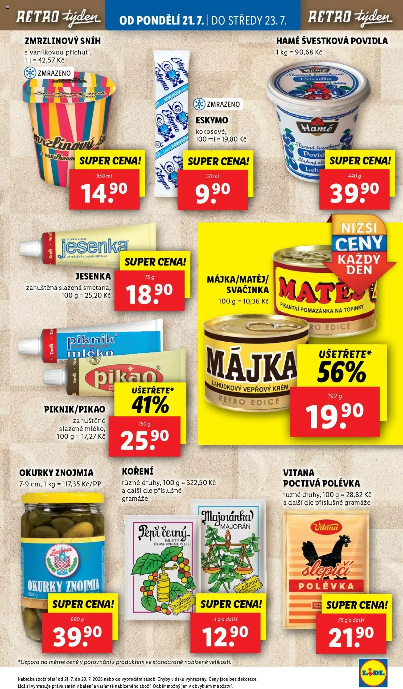 Lidl leták - platný leták od 21.07.2025 strana 19 z 49