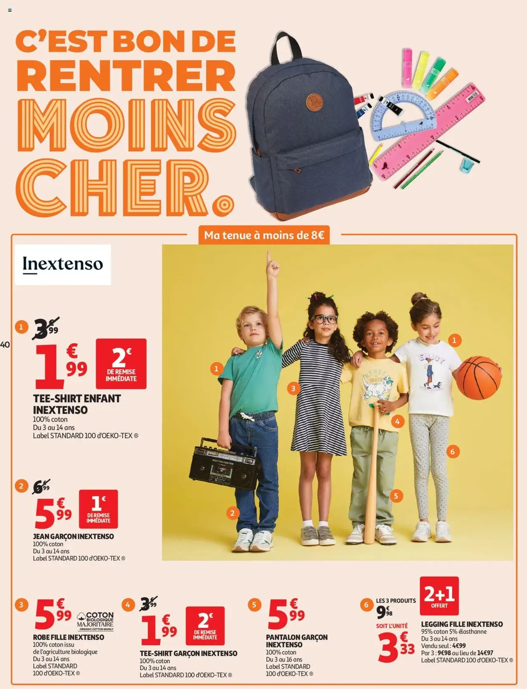 Auchan prospectus - brochure valable à partir du 29/07/2025, page 40 sur 49 Auchan prospectus - brochure valable à partir du 29/07/2025, page 40 sur 49