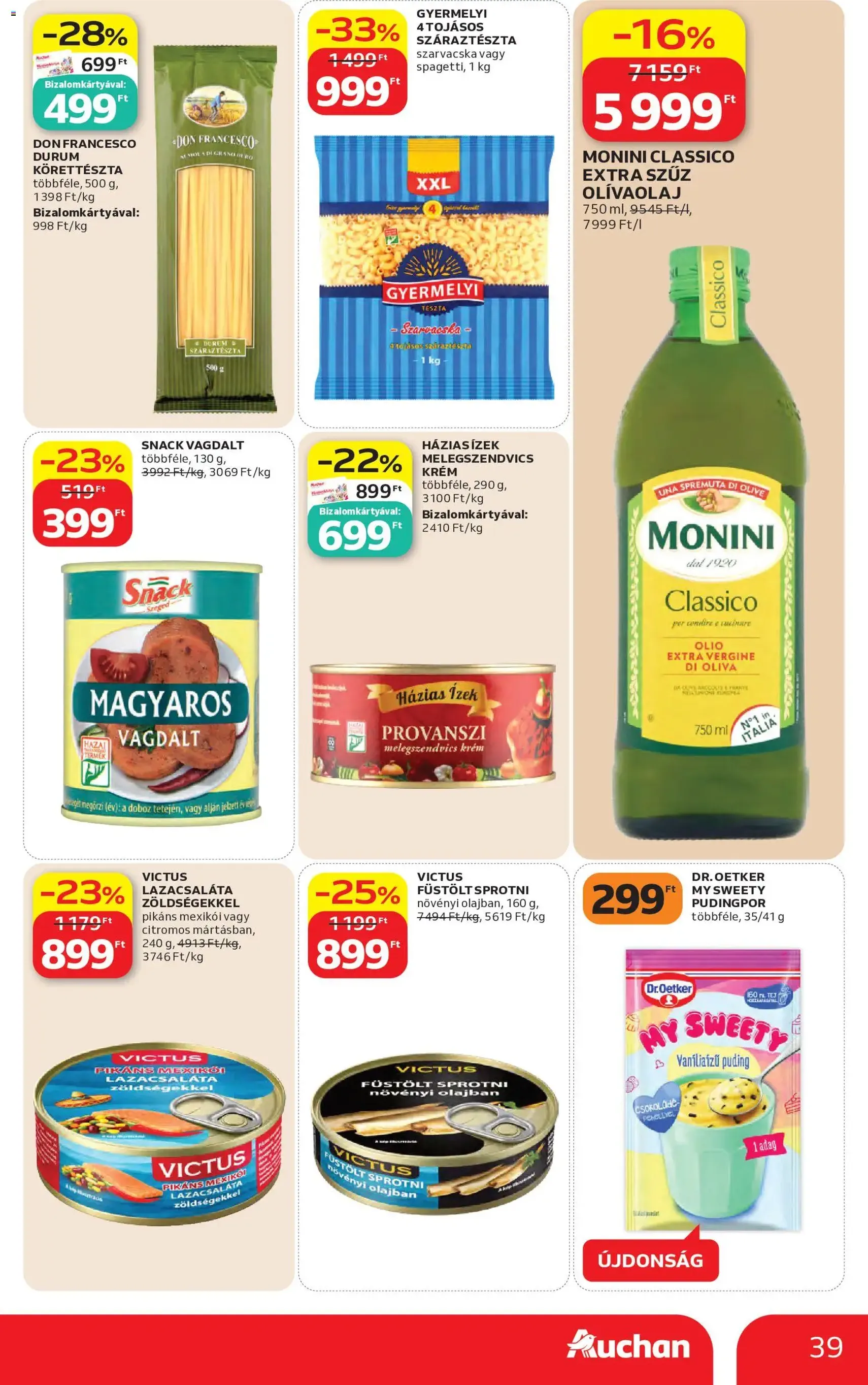 Auchan akciós újság - 2026.05.07. érvényes szórólap 39 oldal 60 oldalból