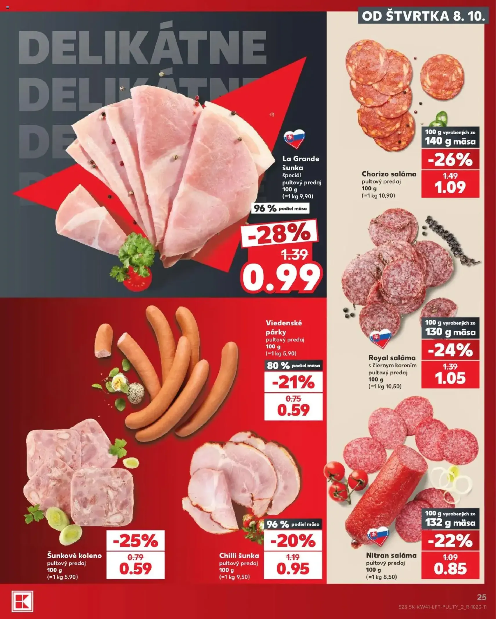 Kaufland leták - platný leták od 08.10.2026 strana 25 z 86