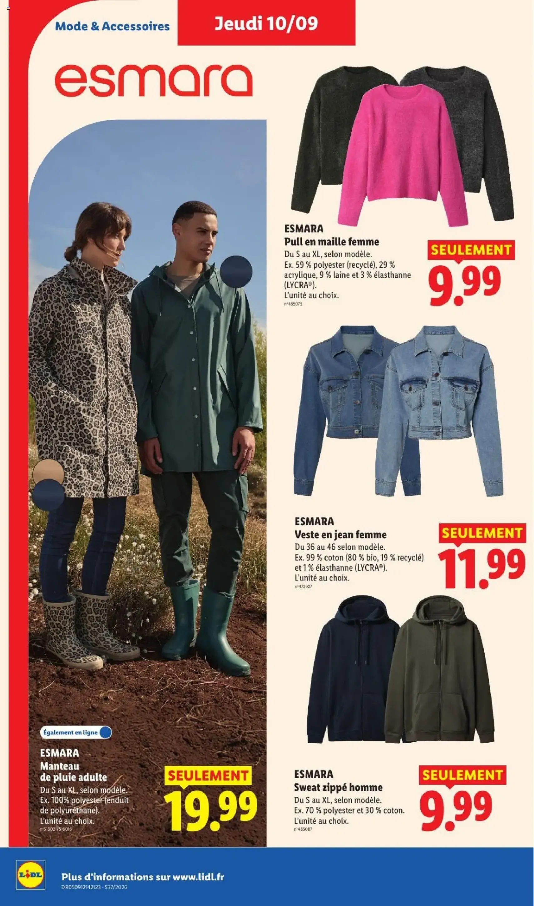 LIDL catalogue - brochure valable à partir du 10/09/2026, page 30 sur 54