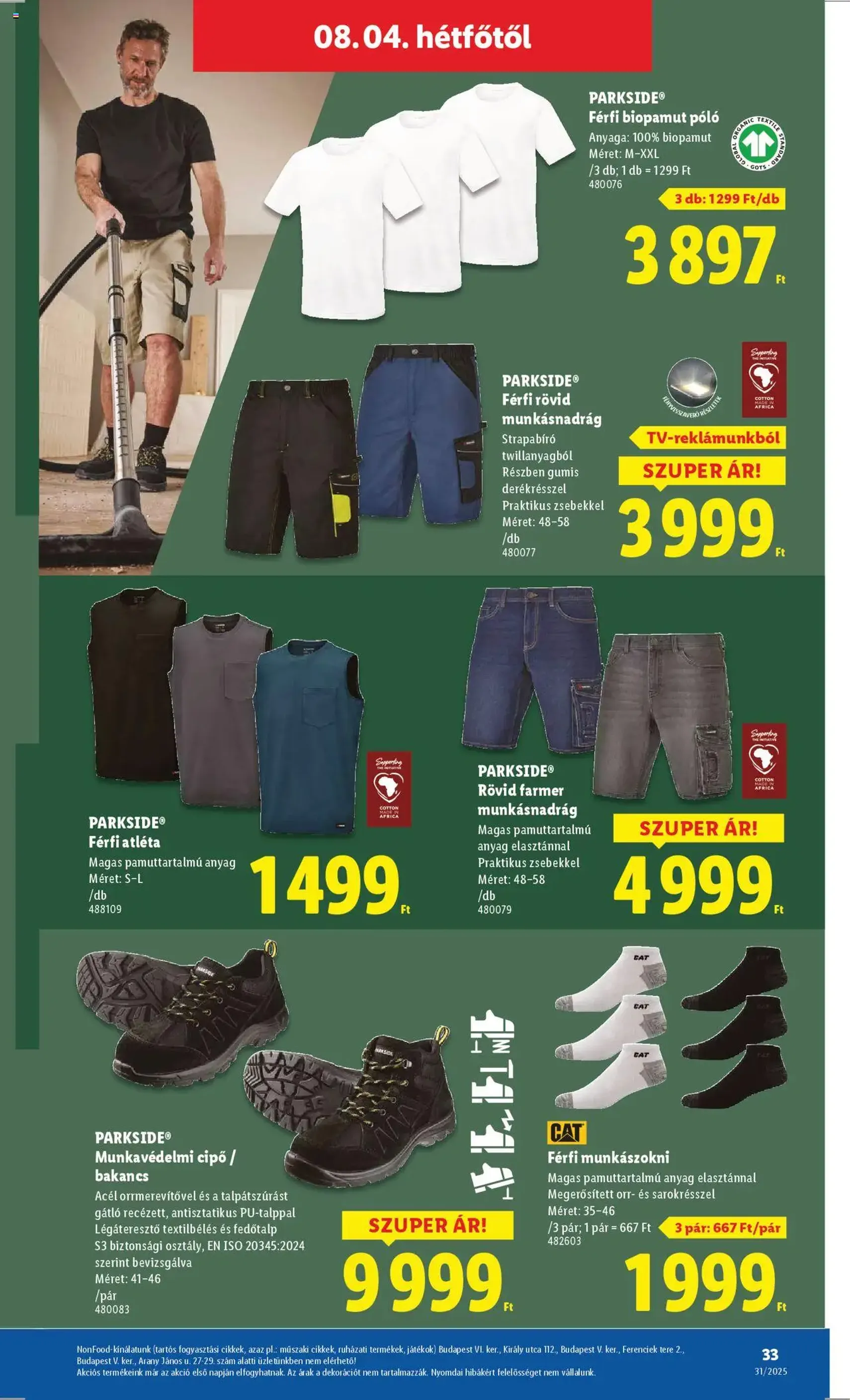 Lidl Akciós újság - 2025.07.31. érvényes szórólap 33 oldal 52 oldalból Lidl Akciós újság - 2025.07.31. érvényes szórólap 33 oldal 52 oldalból