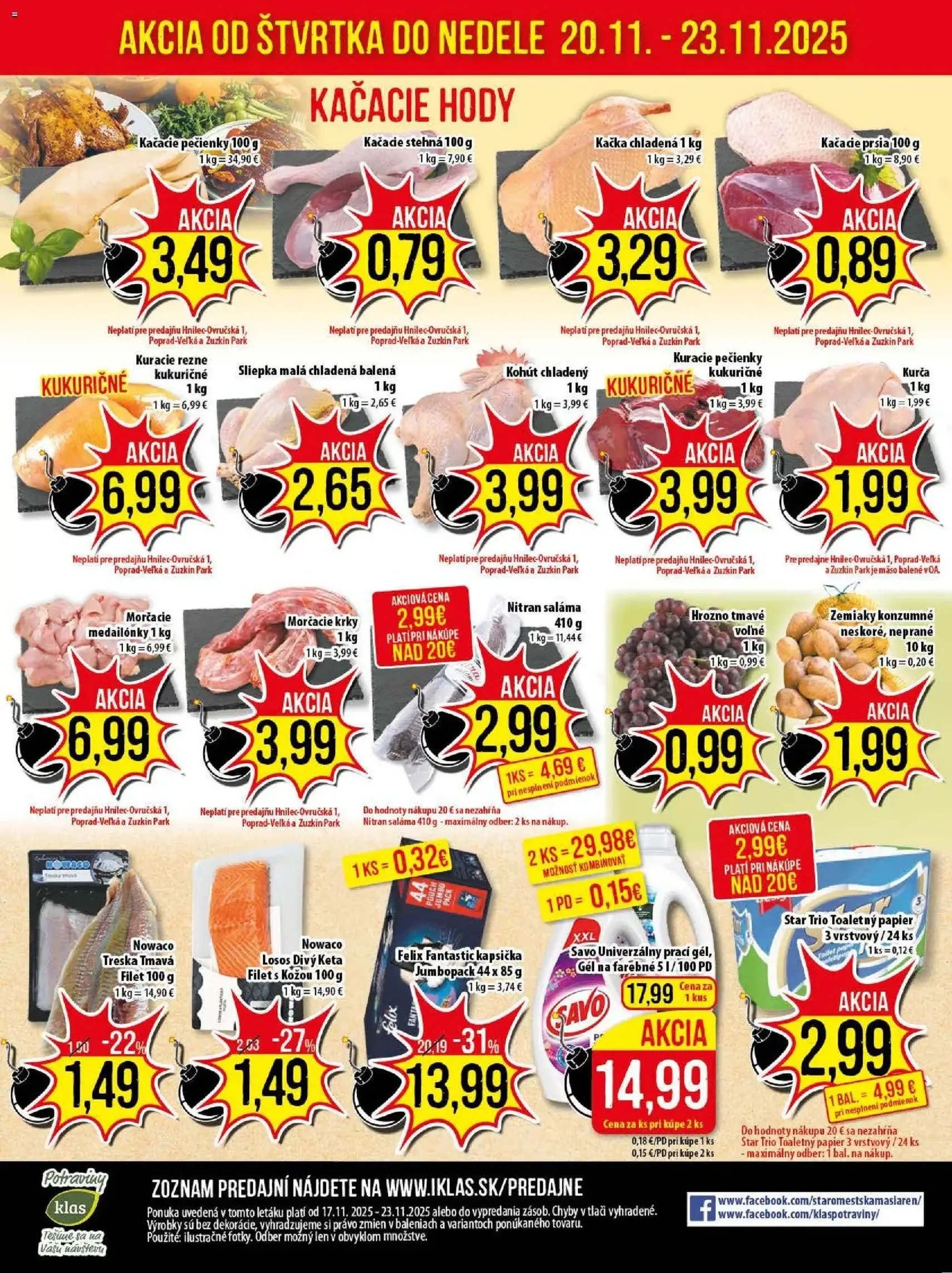 Klas leták - platný leták od 17.11.2025 strana 25 z 25