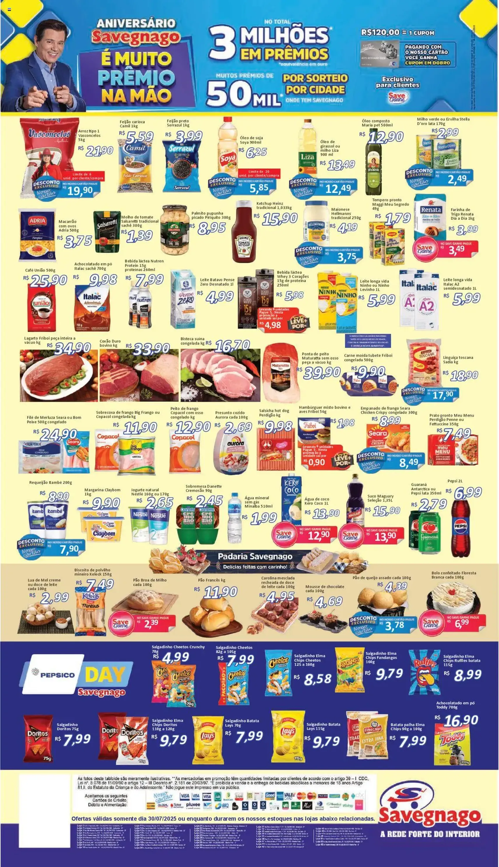 Savegnago - Ofertas da semana - folheto válido a partir de 30/07/2025 página 2 de 2