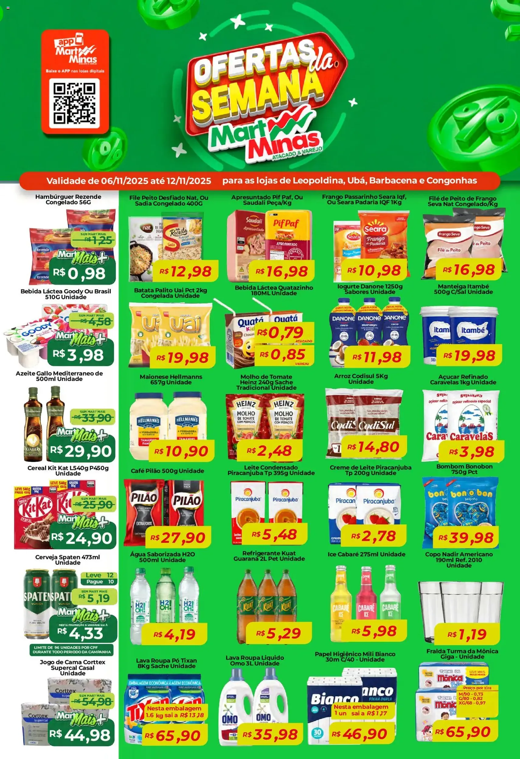 Mart Minas - Ofertas da semana - folheto válido a partir de 06/11/2025 página 1 de 8