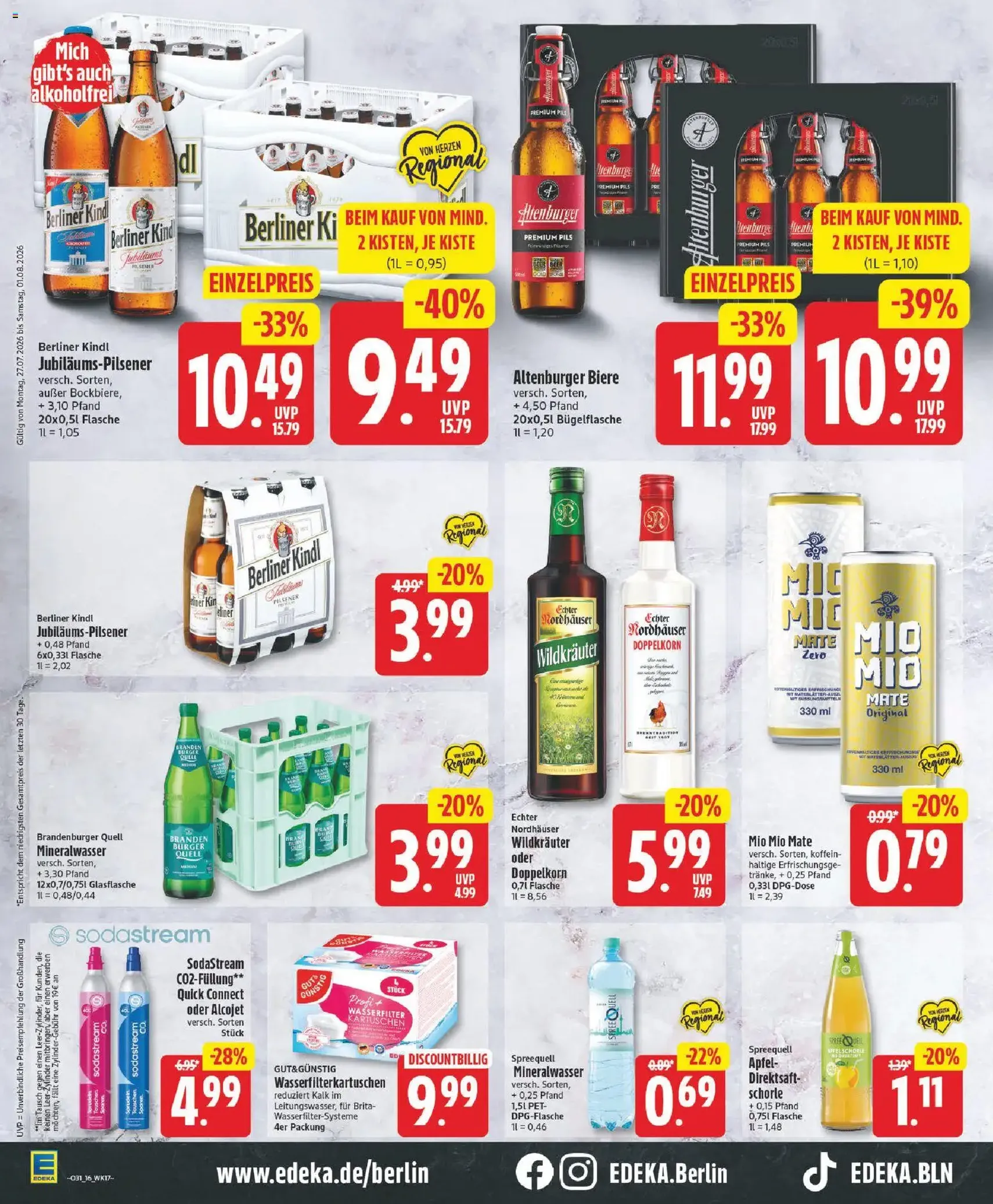 Edeka Prospekt - Gültiger Prospekt ab 27.07.2026, Seite 16 von insgesamt 28