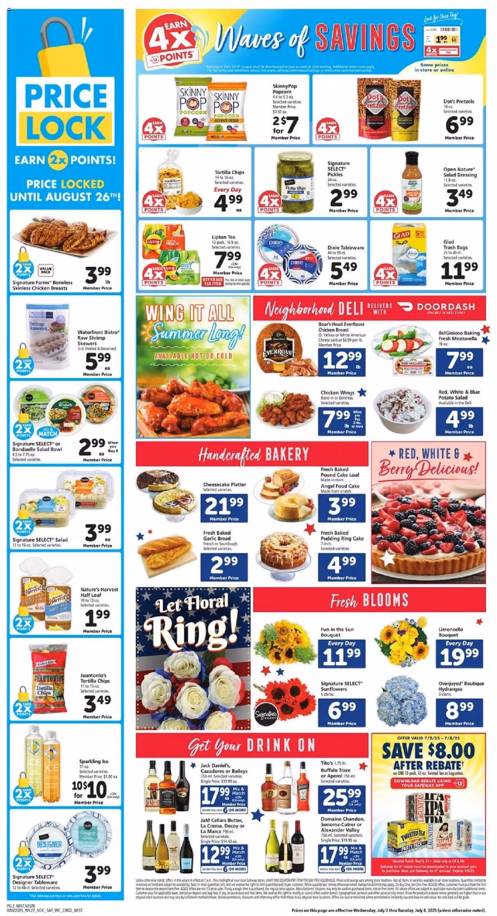 Safeway Weekly Ad - valid flyer from 07/02/2025, page 4 of 14 Safeway Weekly Ad - valid flyer from 07/02/2025, page 4 of 14