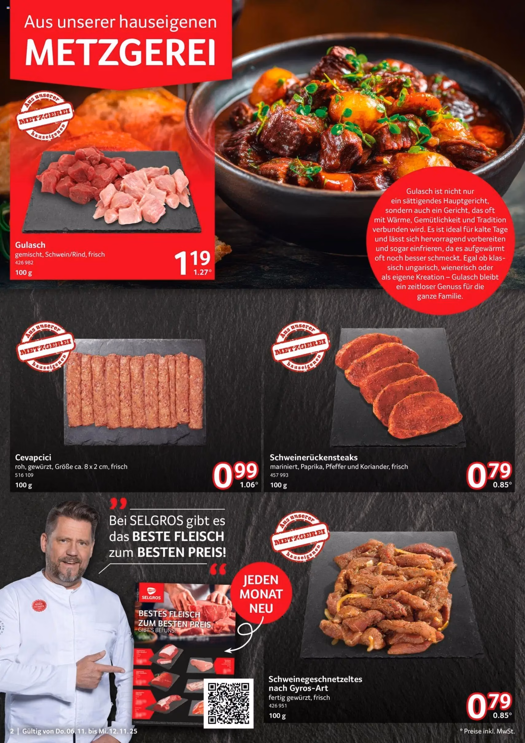 Selgros Prospekt - Gültiger Prospekt ab 06.11.2025, Seite 2 von insgesamt 32