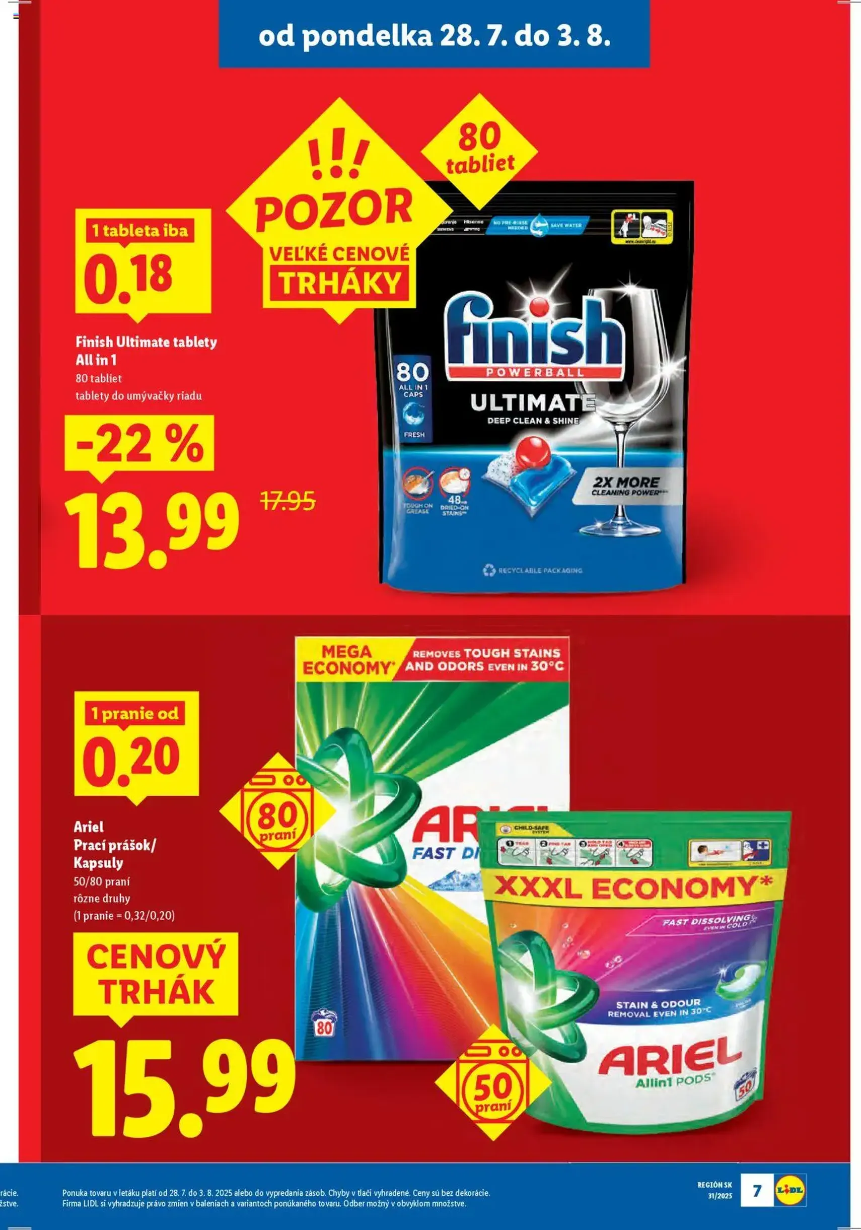 Lidl leták - platný leták od 28.07.2025 strana 7 z 87 Lidl leták - platný leták od 28.07.2025 strana 7 z 87