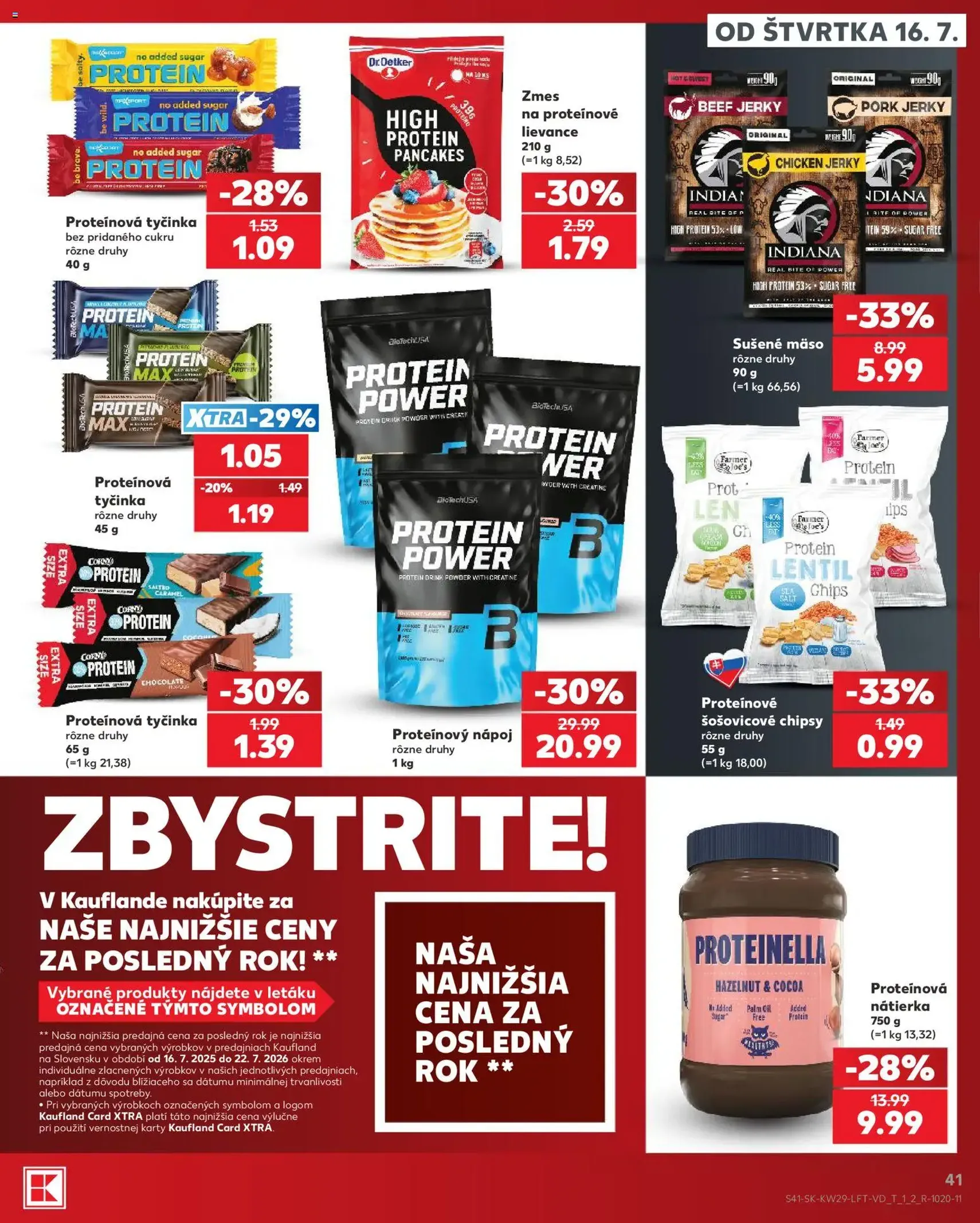 Kaufland leták - platný leták od 16.07.2026 strana 41 z 86
