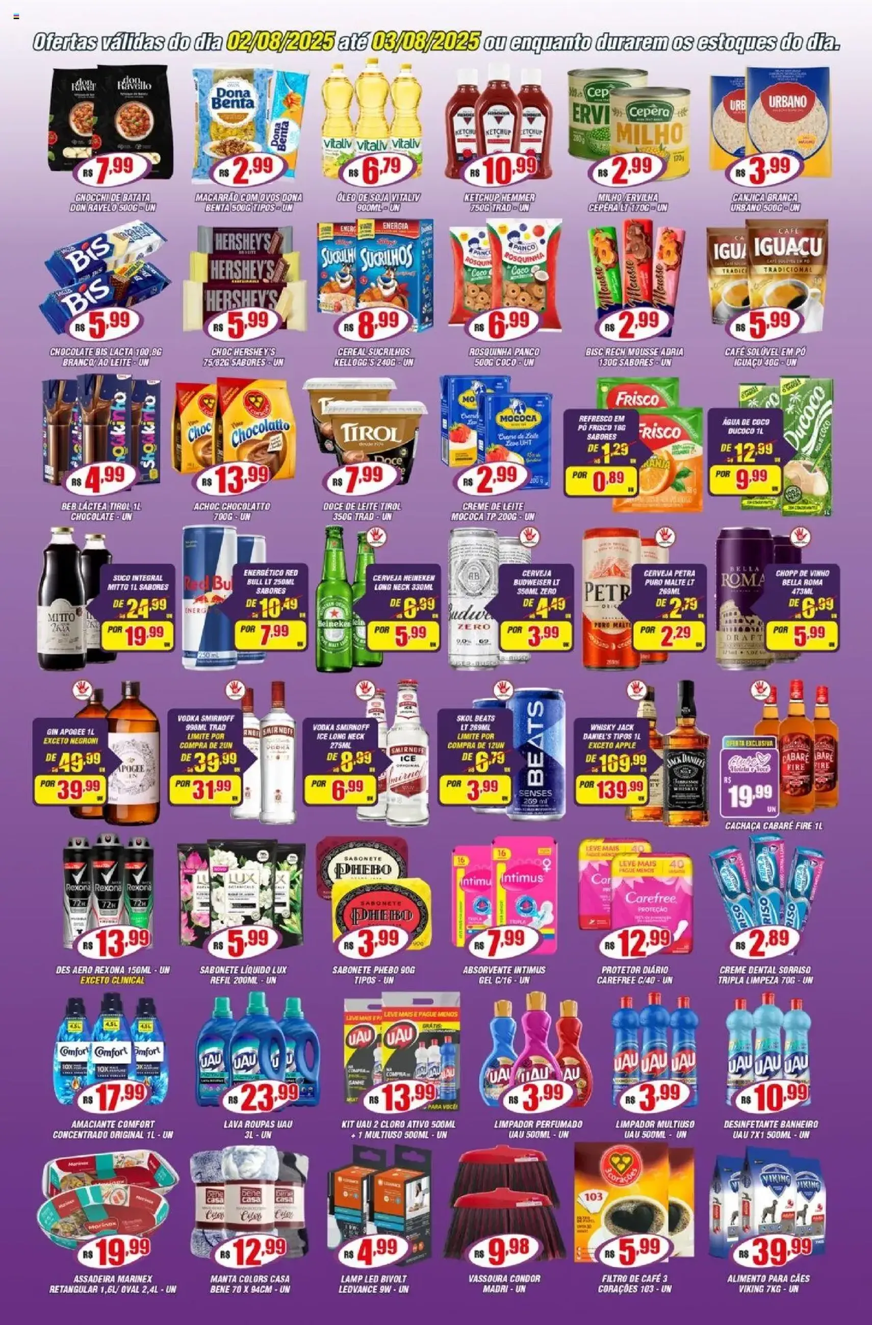 Violeta Supermercados - Ofertas da semana - folheto válido a partir de 02/08/2025 página 3 de 4