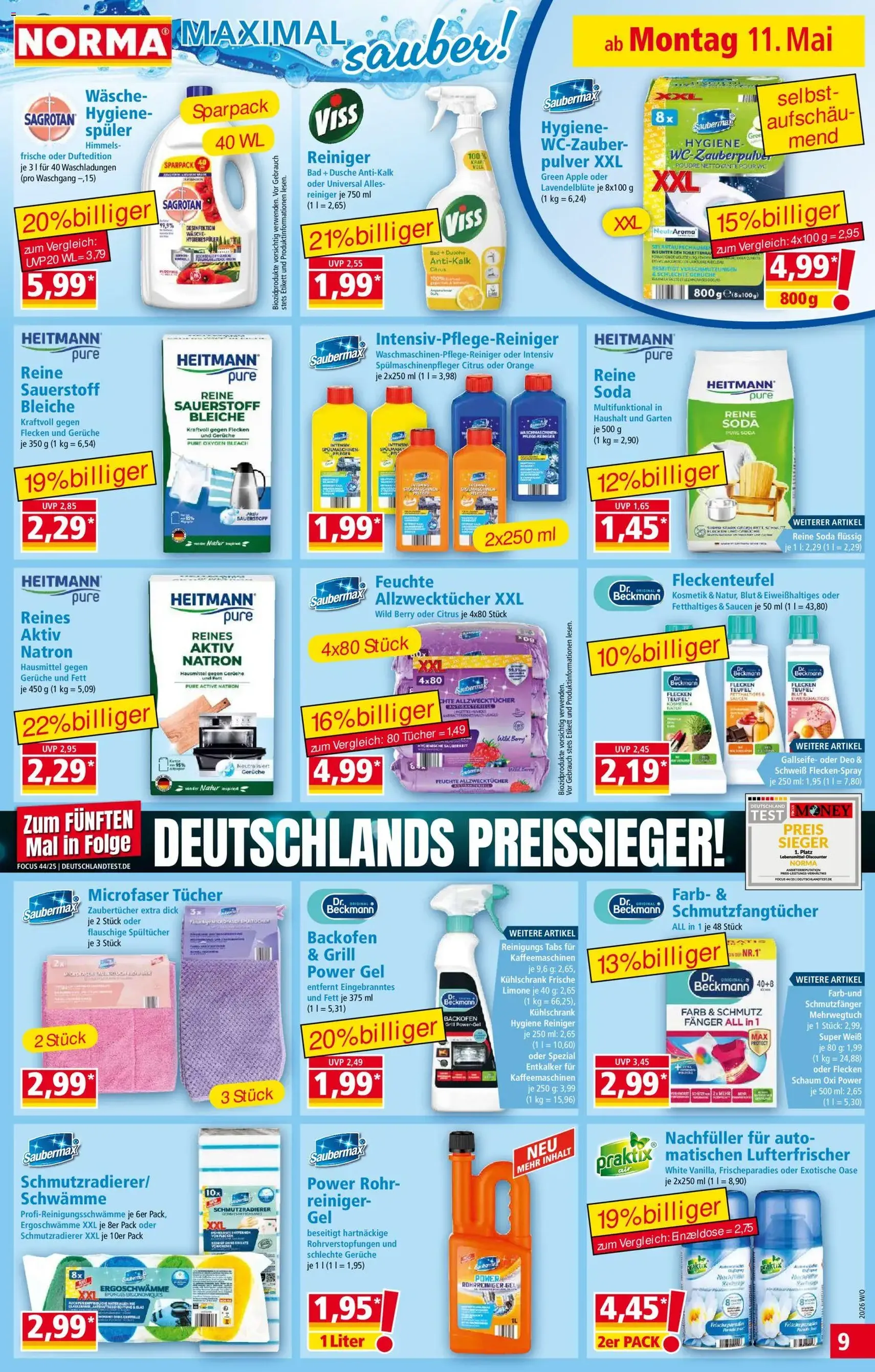 Norma Prospekt - Gültiger Prospekt ab 11.05.2026, Seite 9 von insgesamt 19
