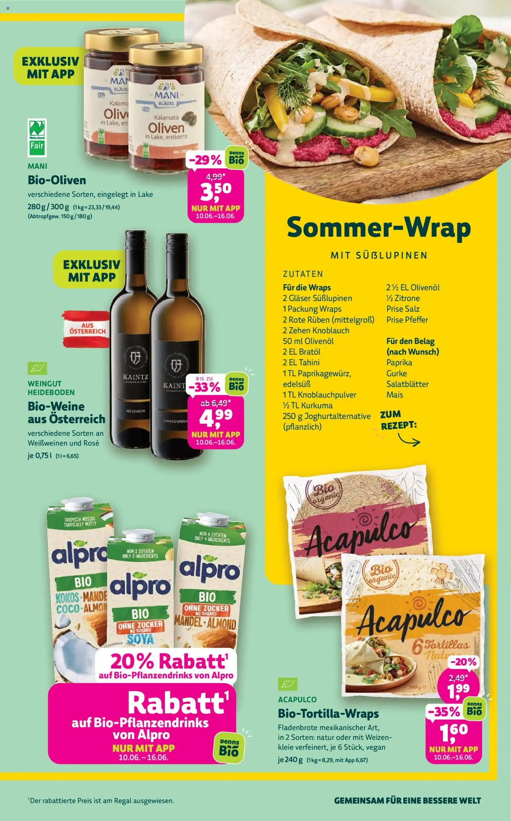 Denns BioMarkt Flugblatt - Gültiger Prospekt ab 03.06.2026, Seite 3 von insgesamt 18
