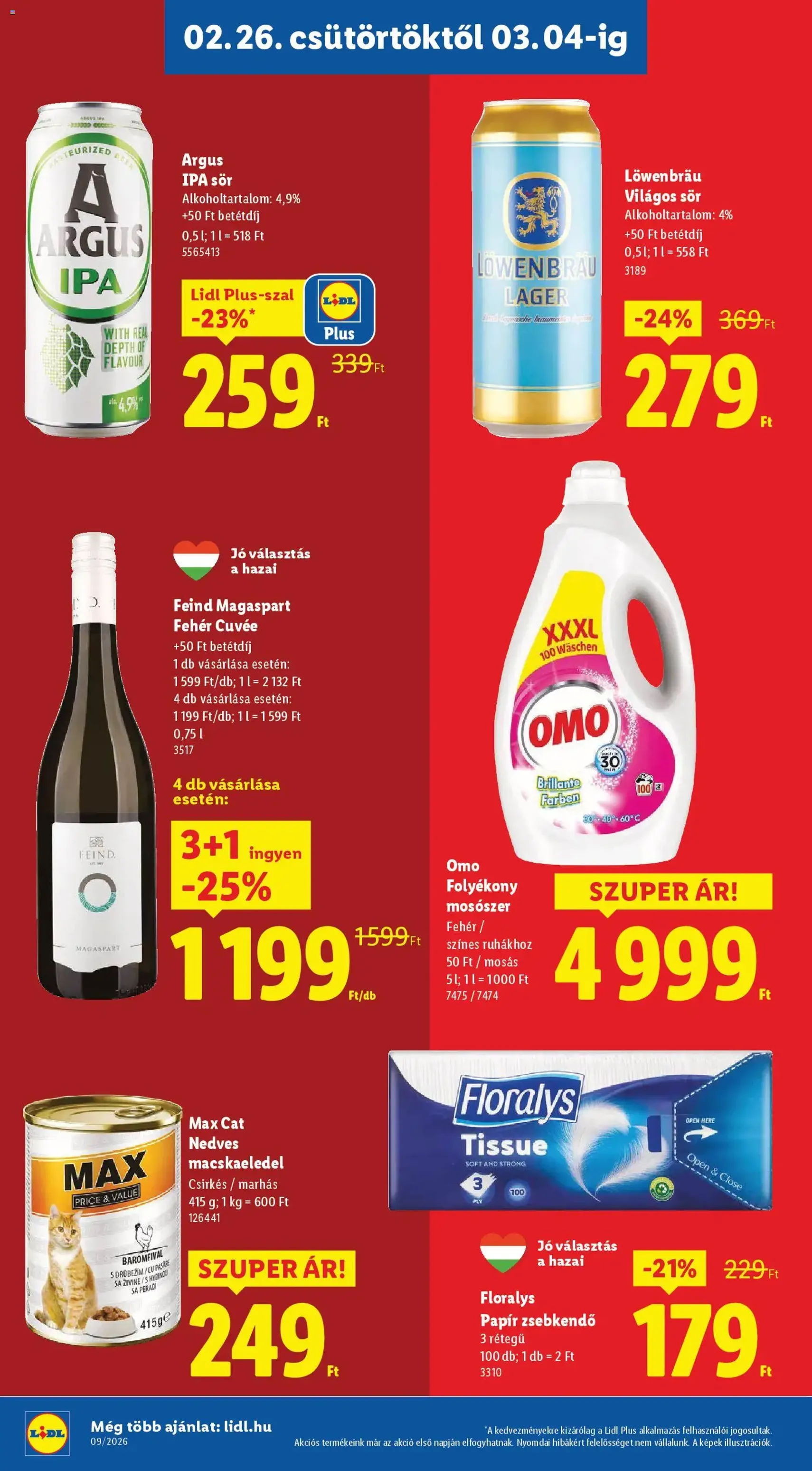 Lidl Akciós újság - 2026.02.26. érvényes szórólap 14 oldal 80 oldalból