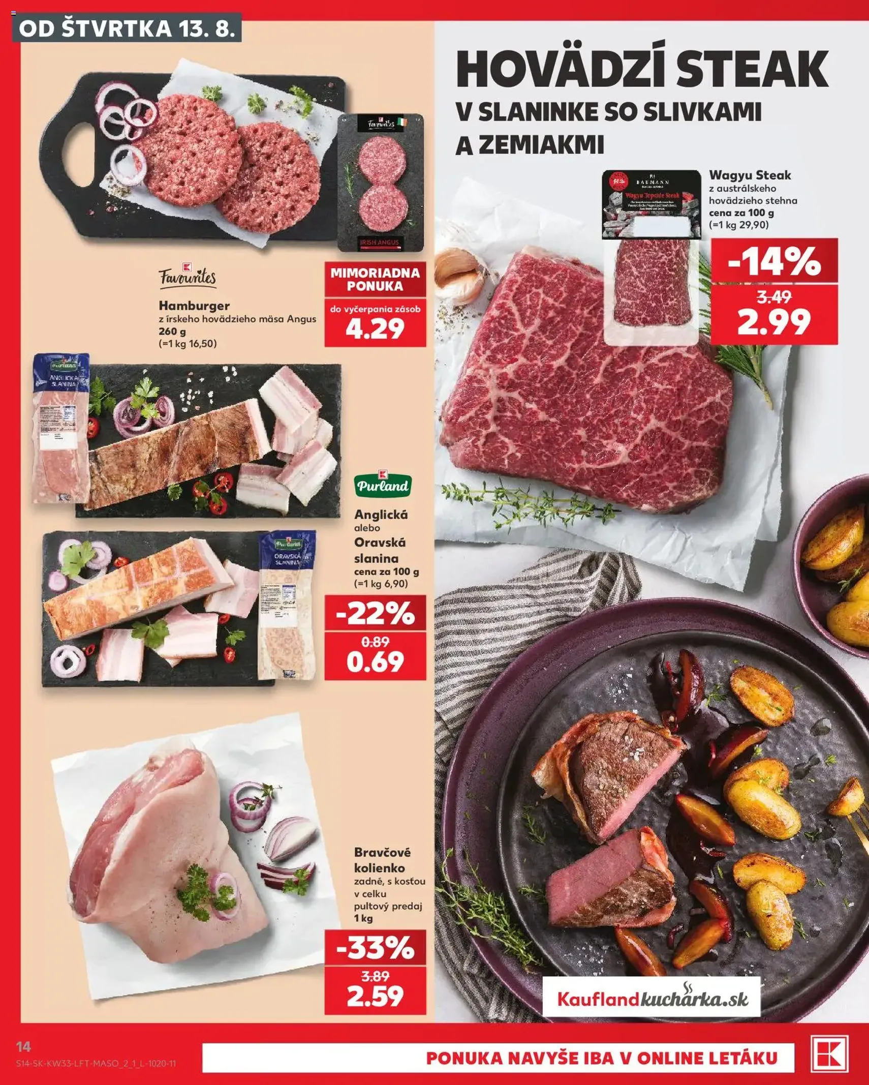Kaufland leták - platný leták od 13.08.2026 strana 14 z 80