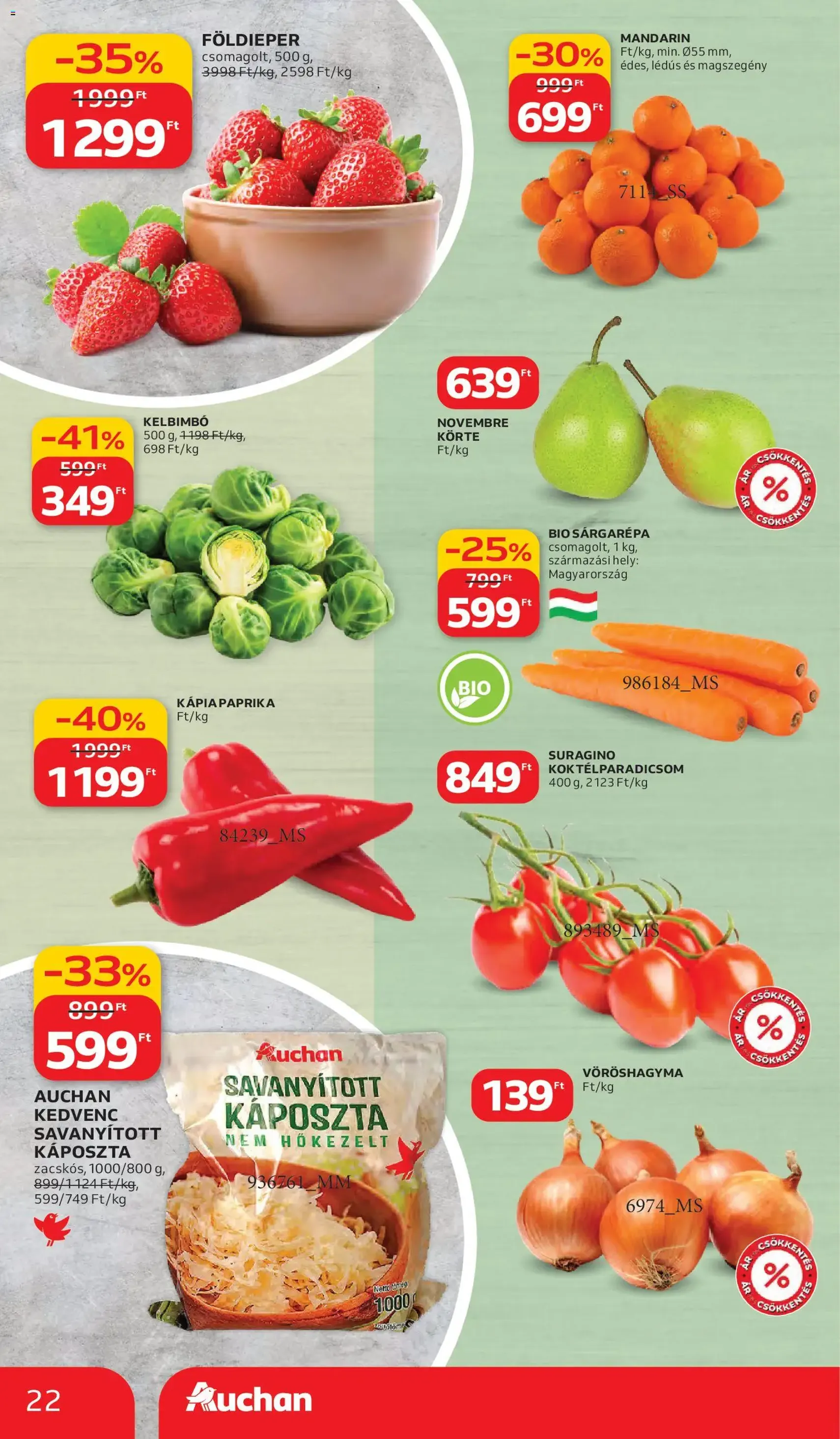 Auchan akciós újság - 2026.03.05. érvényes szórólap 22 oldal 60 oldalból