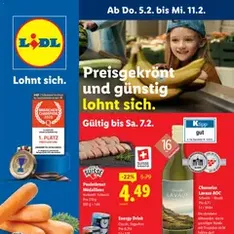 Lidl Aktionen - Prospekt Vorschau gültig ab 05.02.2026