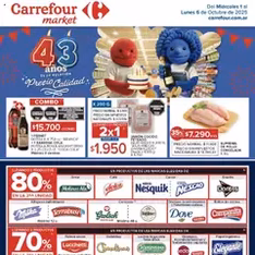 Vista previa del folleto Carrefour Market catálogo válido desde 01/10/2025