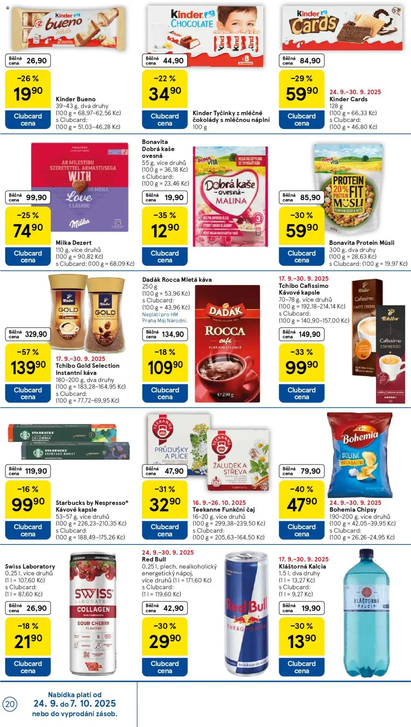 Tesco leták - Hypermarket - platný leták od 24.09.2025 strana 20 z 28