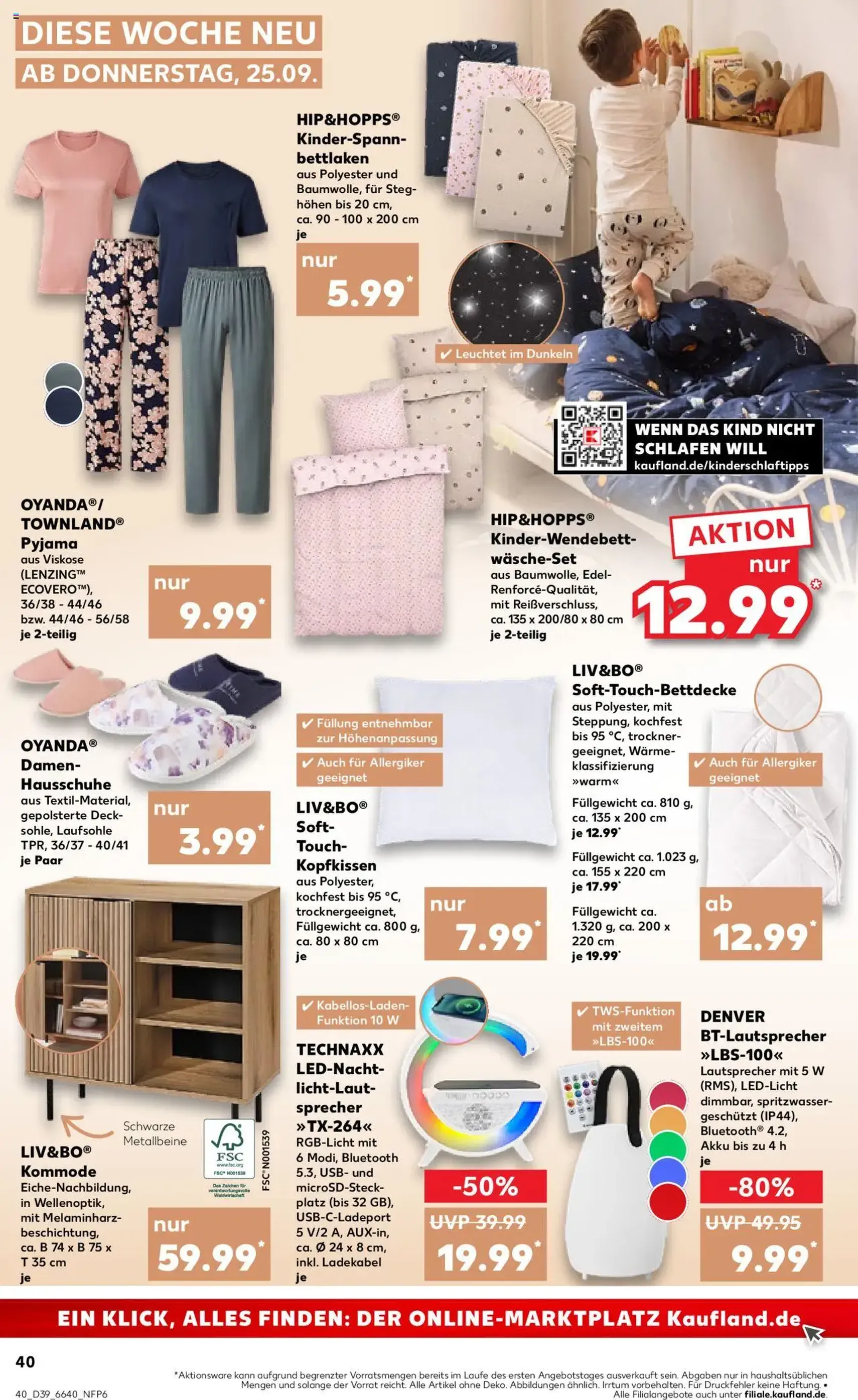 Kaufland Prospekt - Gültiger Prospekt ab 25.09.2025, Seite 40 von insgesamt 60