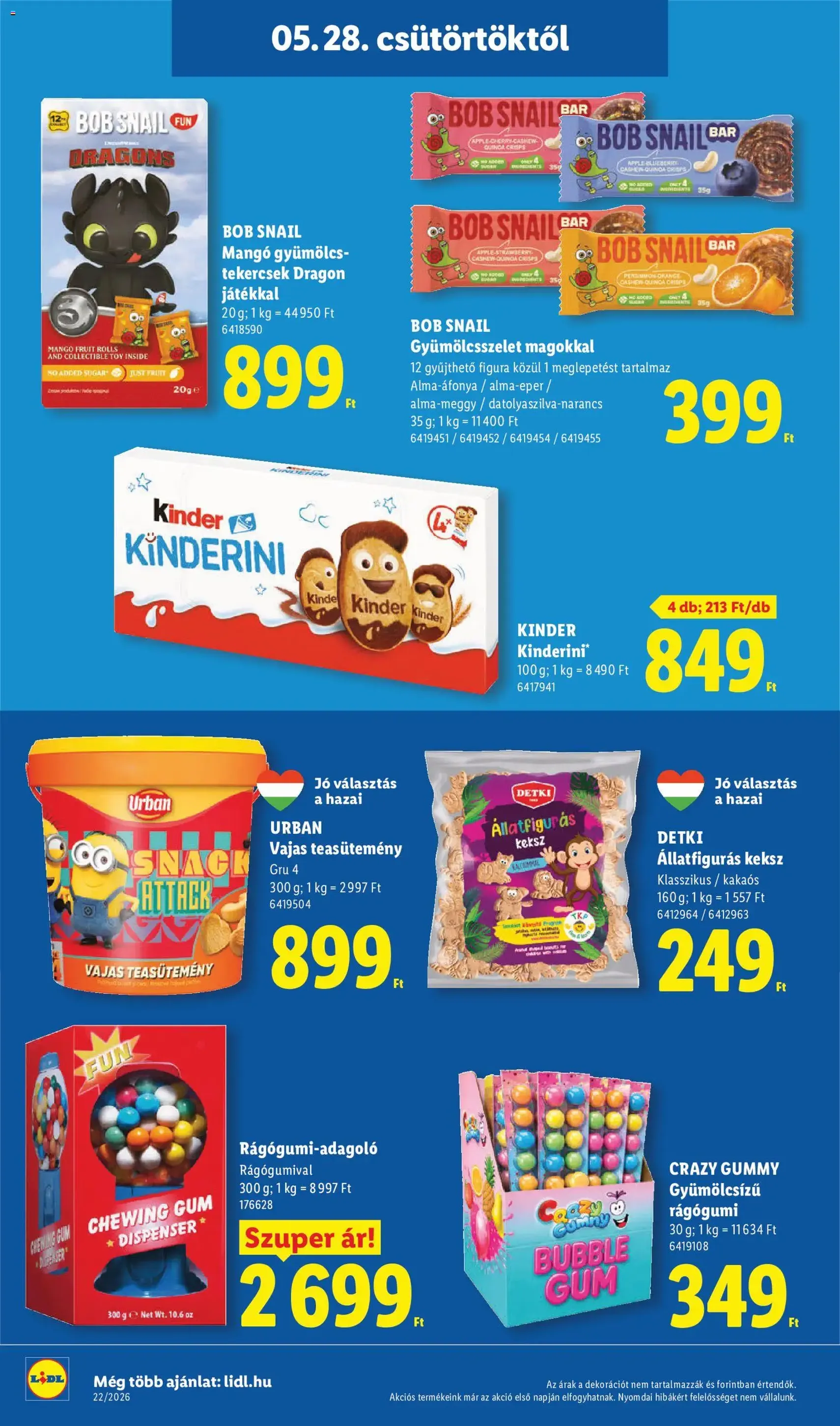 Lidl akciós újság - 2026.05.28. érvényes szórólap 24 oldal 74 oldalból