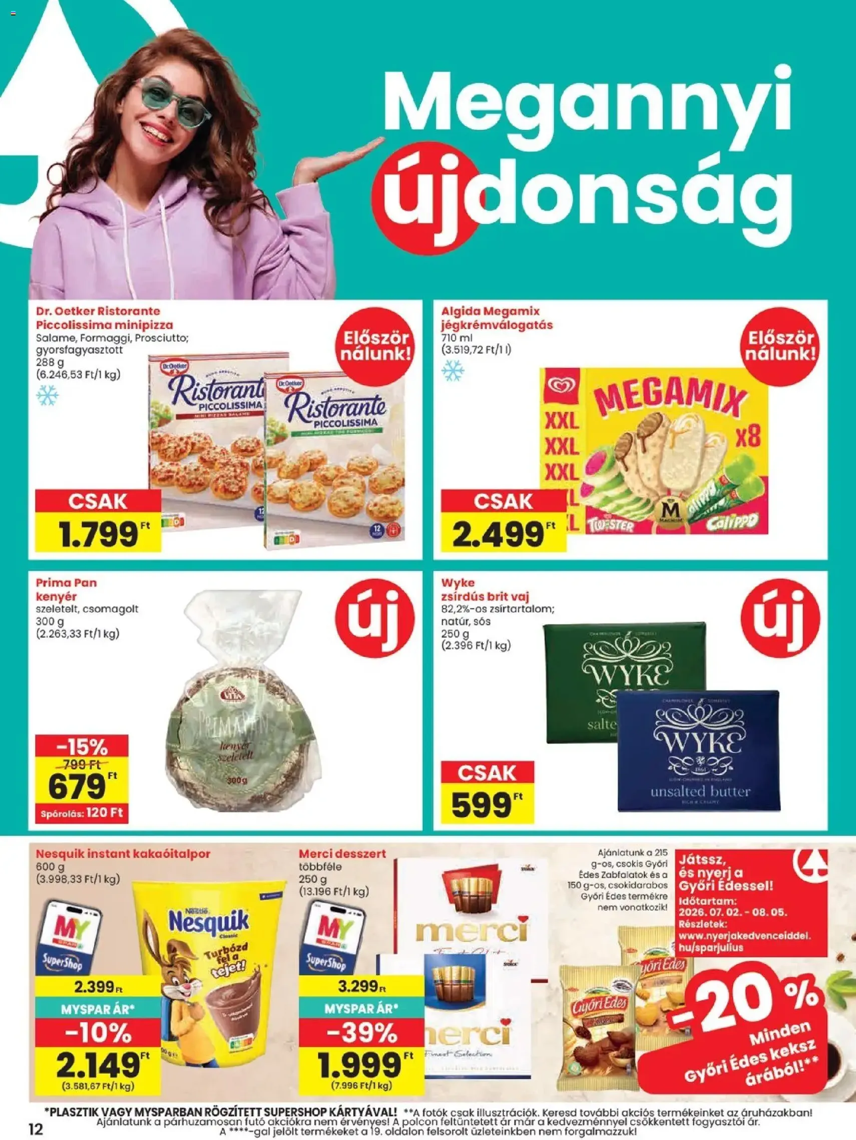 Spar akciós újság - 2026.07.16. érvényes szórólap 12 oldal 20 oldalból