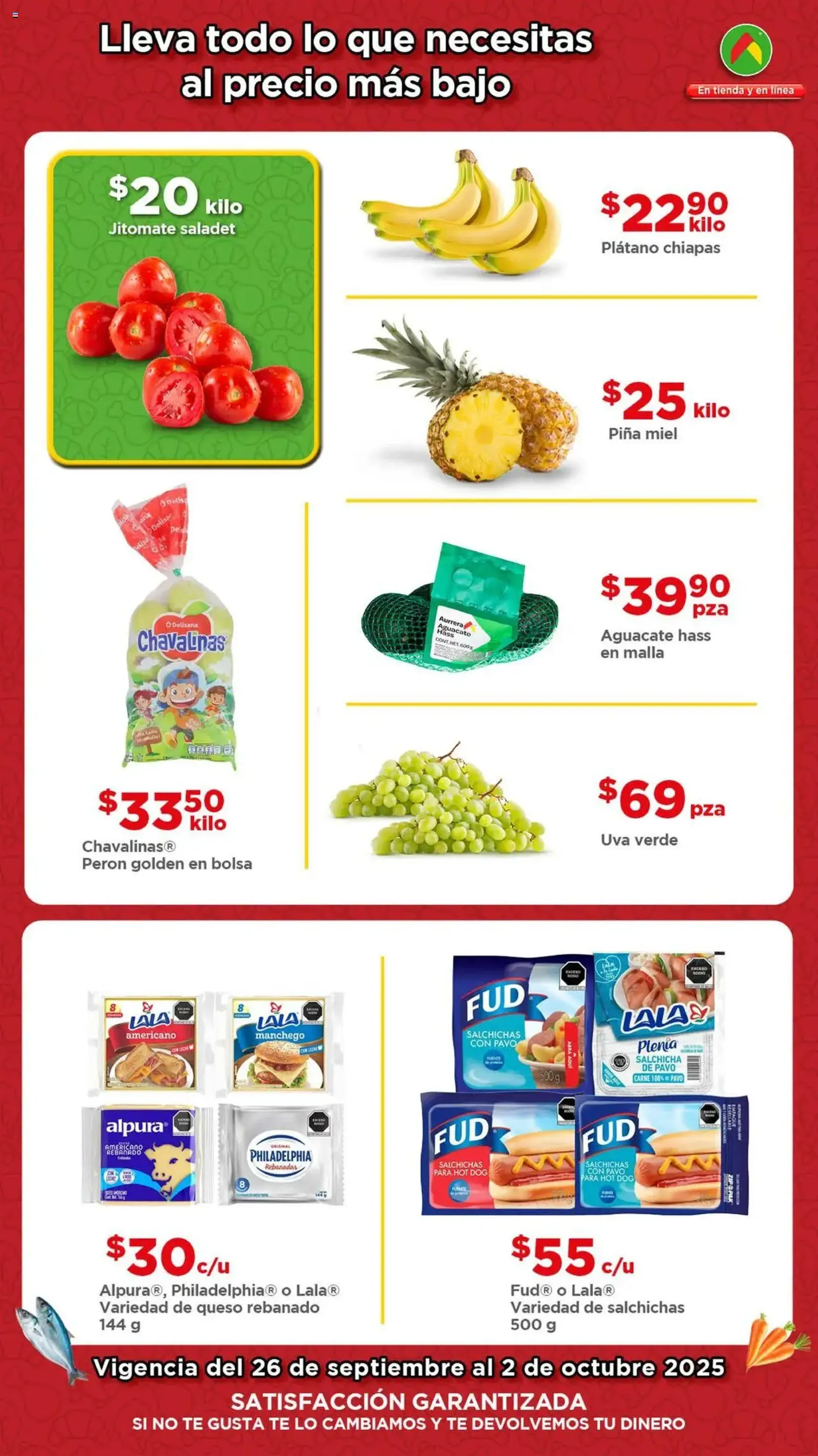 Bodega Aurrerá - Folleto Precio más Bajo - folleto válido desde 26/09/2025 página 3 de 4