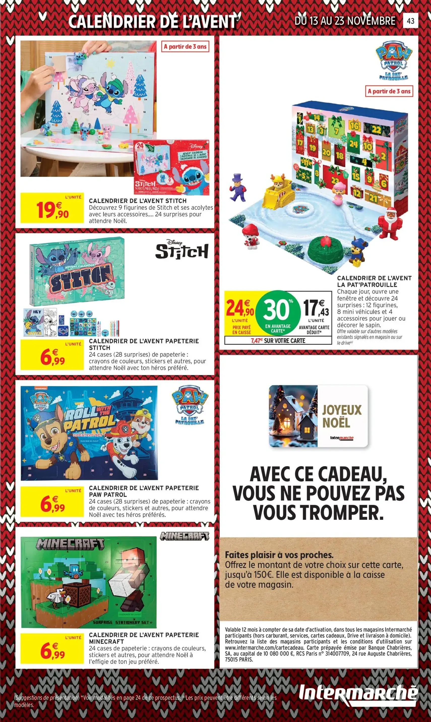 Intermarché catalogue semaine 46 - brochure valable à partir du 13/11/2025, page 43 sur 48