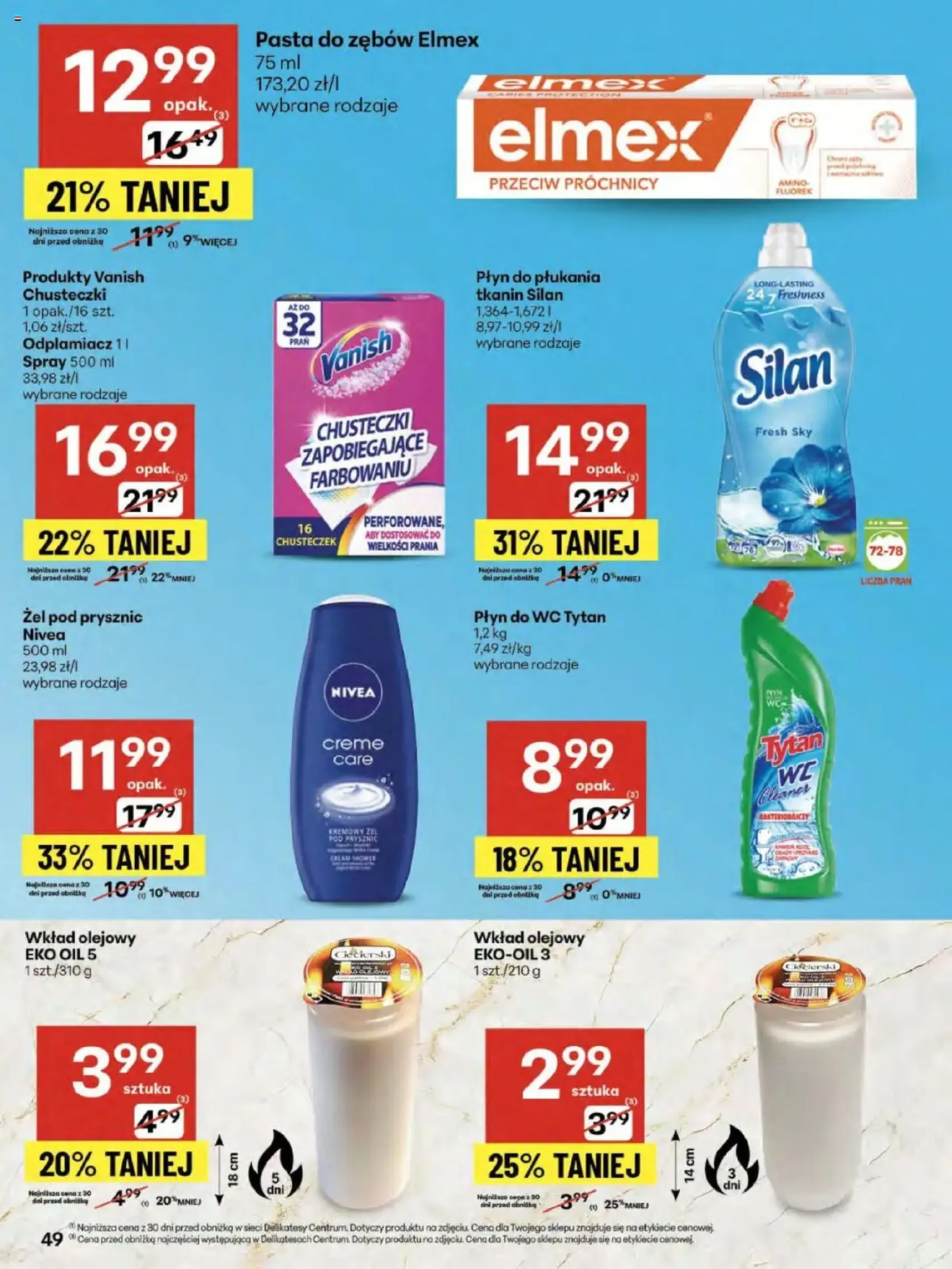 Delikatesy Centrum Gazetka - ważny gazetka od 31.07.2025 strona 49 z 52 Delikatesy Centrum Gazetka - ważny gazetka od 31.07.2025 strona 49 z 52