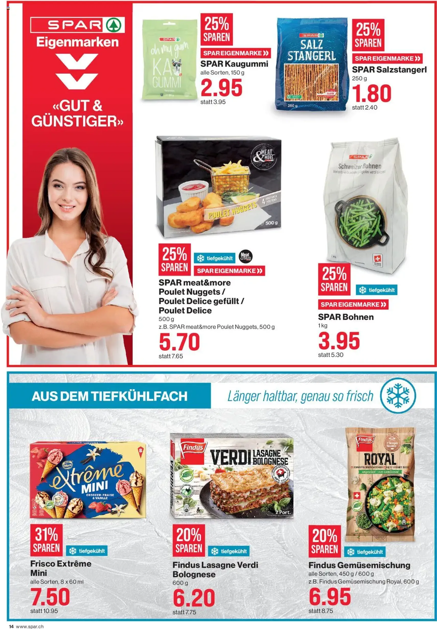 SPAR Aktionen - Gültiger Prospekt ab 10.10.2025, Seite 14 von insgesamt 20 SPAR Aktionen - Gültiger Prospekt ab 10.10.2025, Seite 14 von insgesamt 20