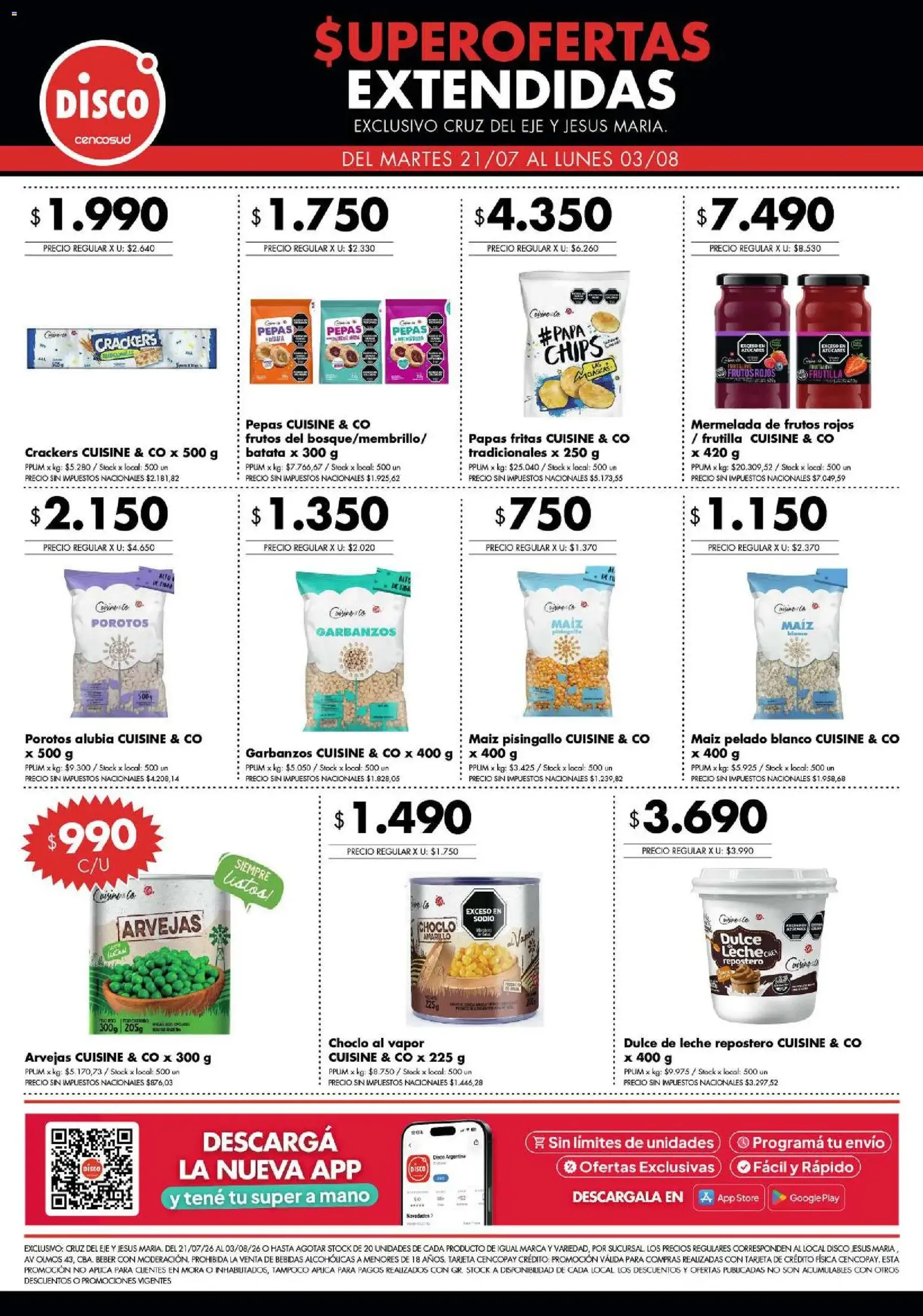 Disco ofertas - folleto válido desde 21/07/2026 página 6 de 7