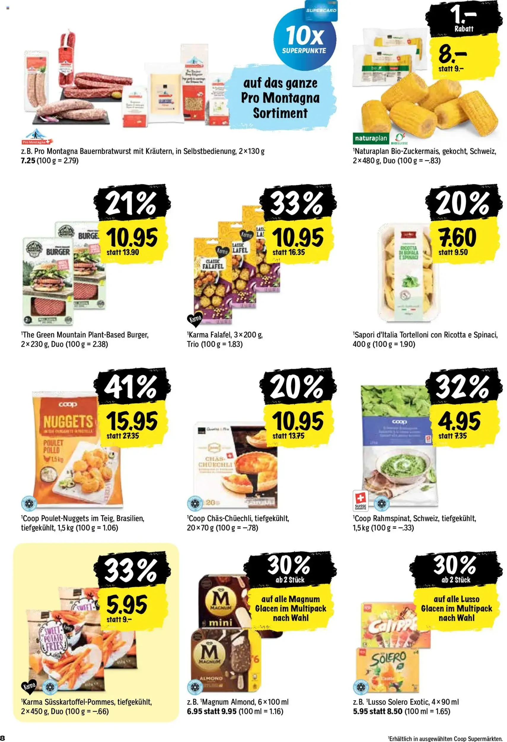 Coop aktionen - Gültiger Prospekt ab 28.05.2026, Seite 8 von insgesamt 24
