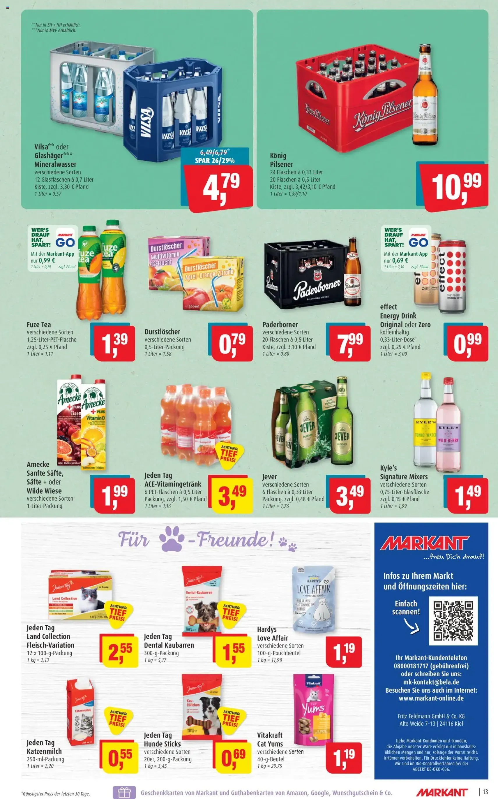 Markant Prospekt - Gültiger Prospekt ab 20.04.2026, Seite 13 von insgesamt 14