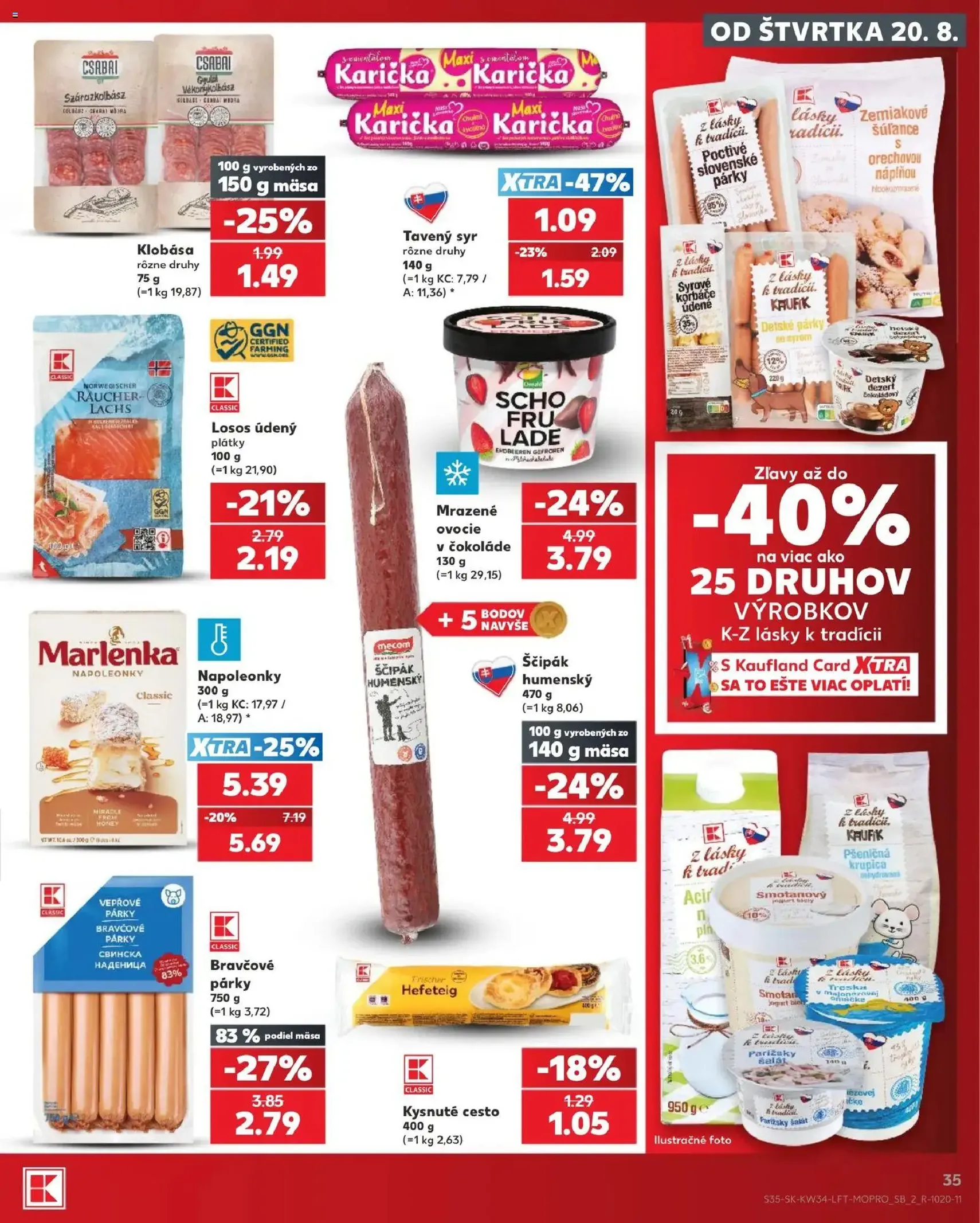 Kaufland leták - platný leták od 20.08.2026 strana 35 z 76
