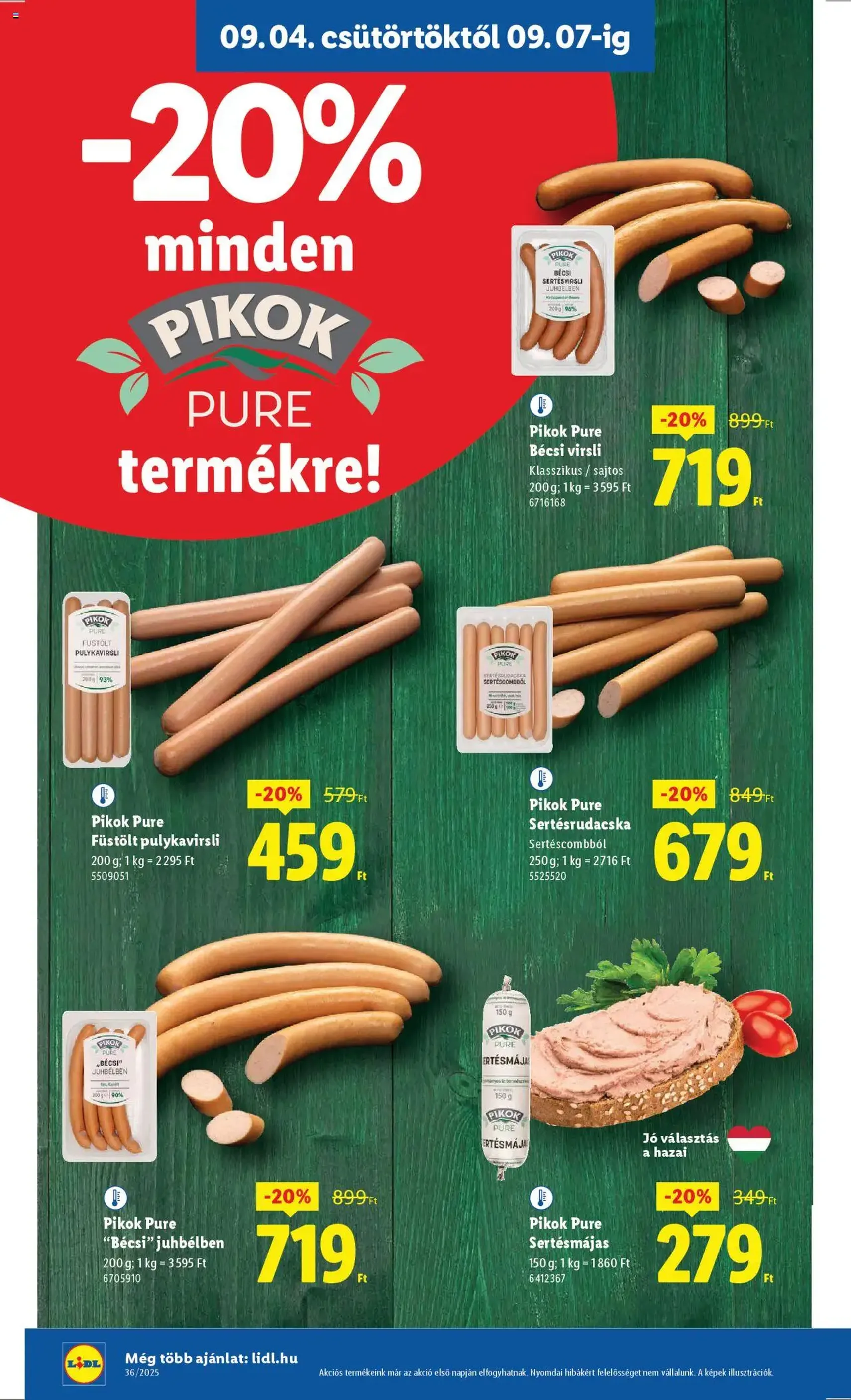 Lidl Akciós újság - 2025.09.04. érvényes szórólap 10 oldal 70 oldalból Lidl Akciós újság - 2025.09.04. érvényes szórólap 10 oldal 70 oldalból
