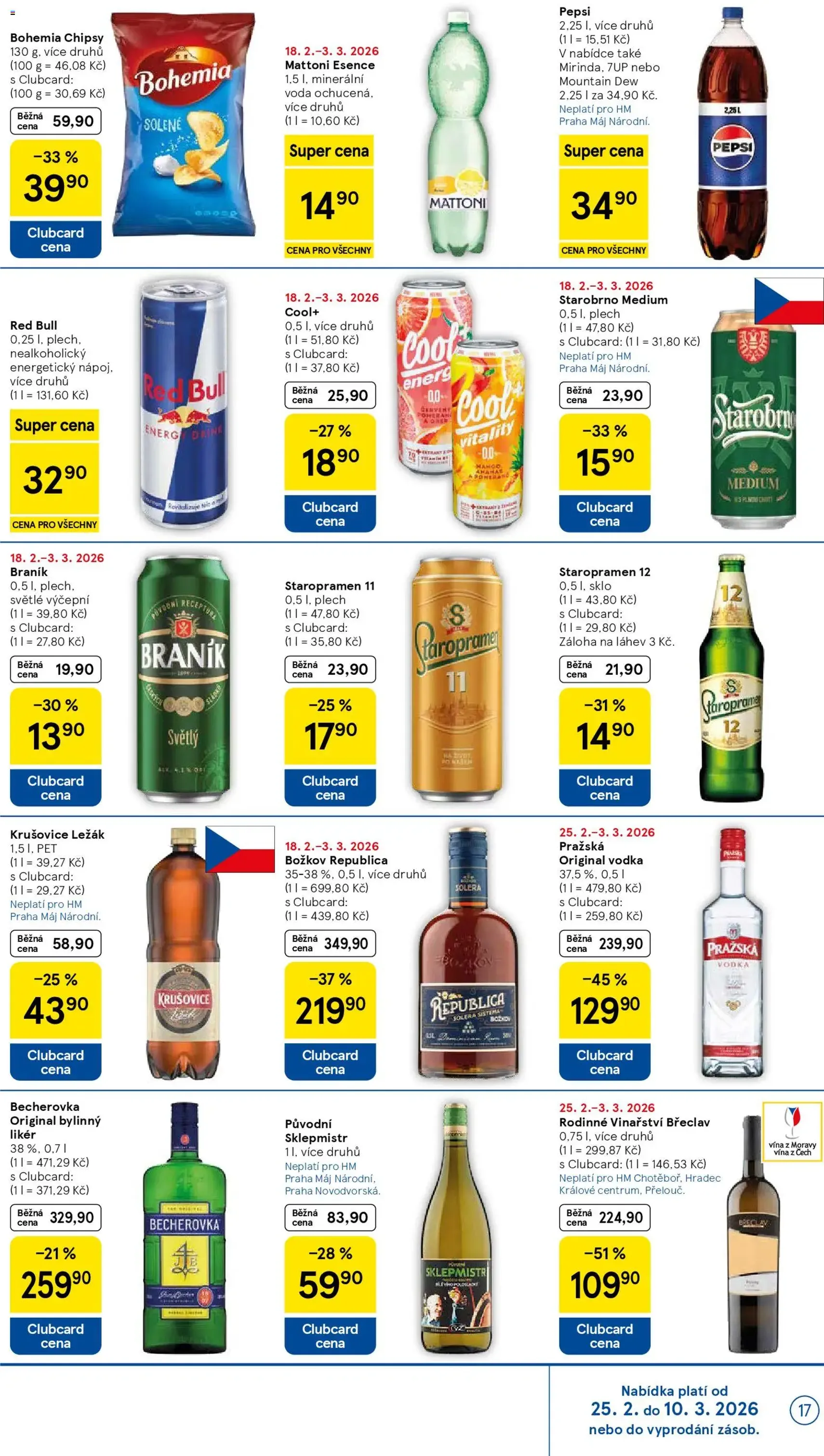 Tesco leták - Hypermarket - platný leták od 25.02.2026 strana 17 z 22