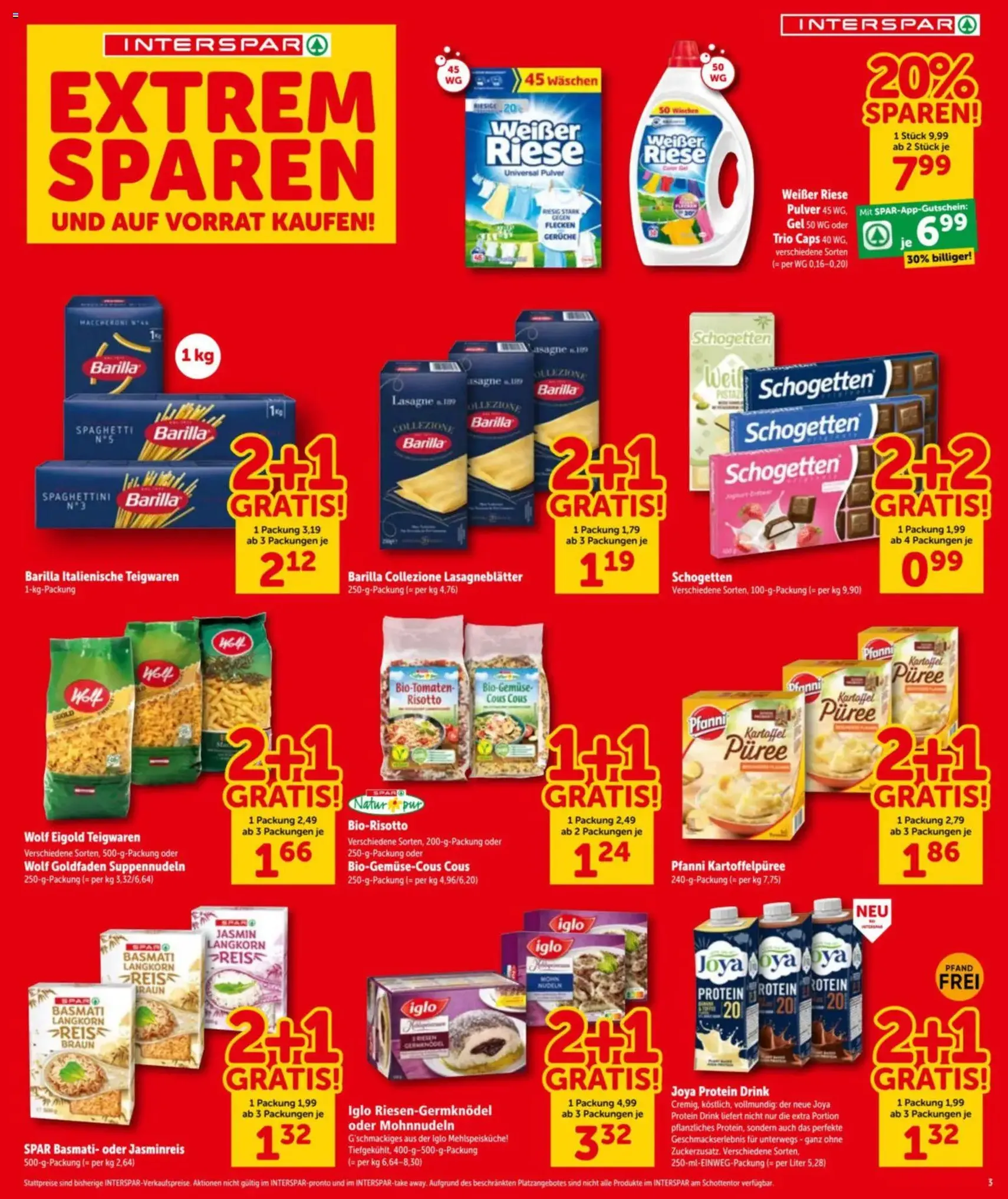 Interspar - Flugblatt - Gültiger Prospekt ab 09.04.2026, Seite 3 von insgesamt 24