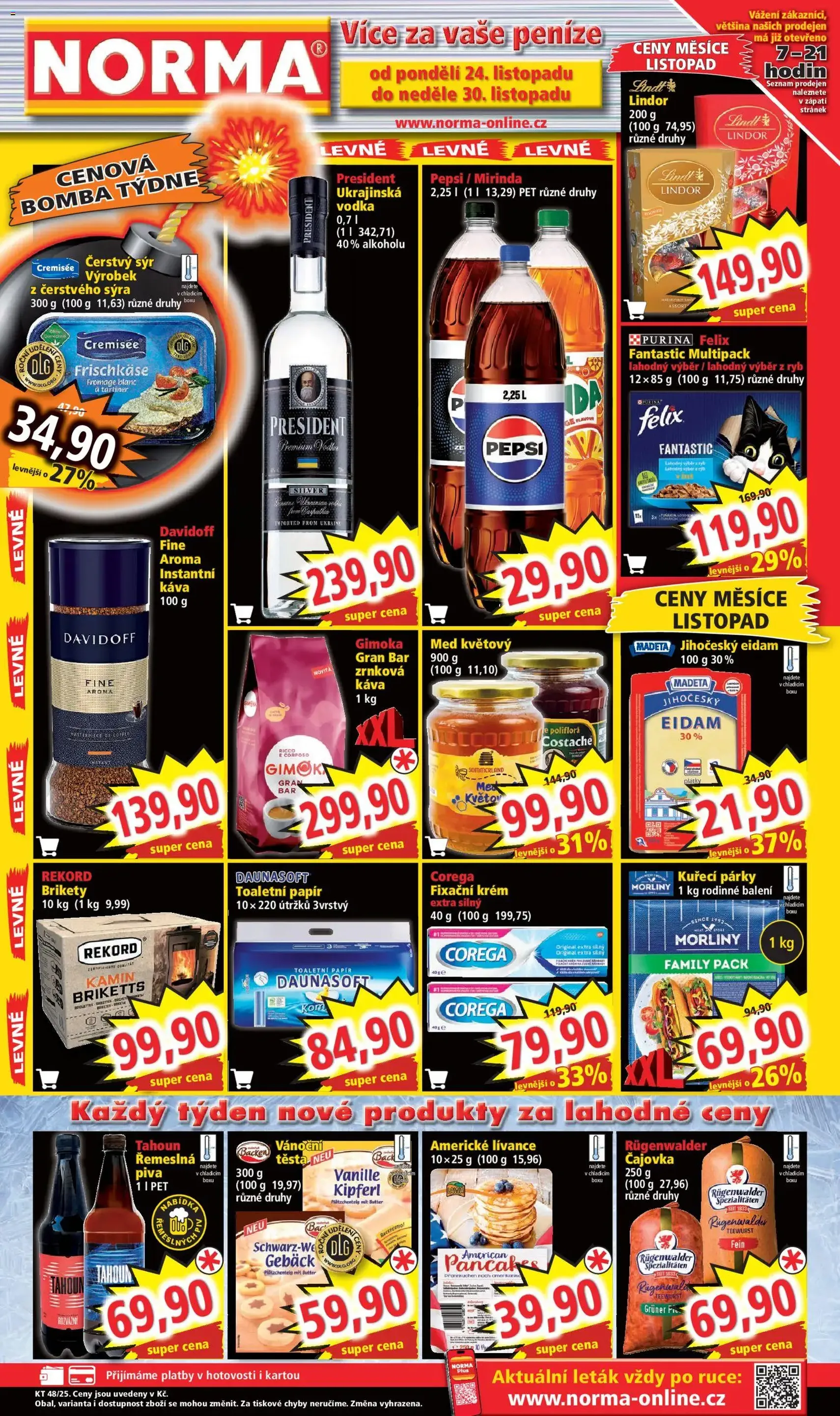 Norma leták - platný leták od 24.11.2025 strana 1 z 8